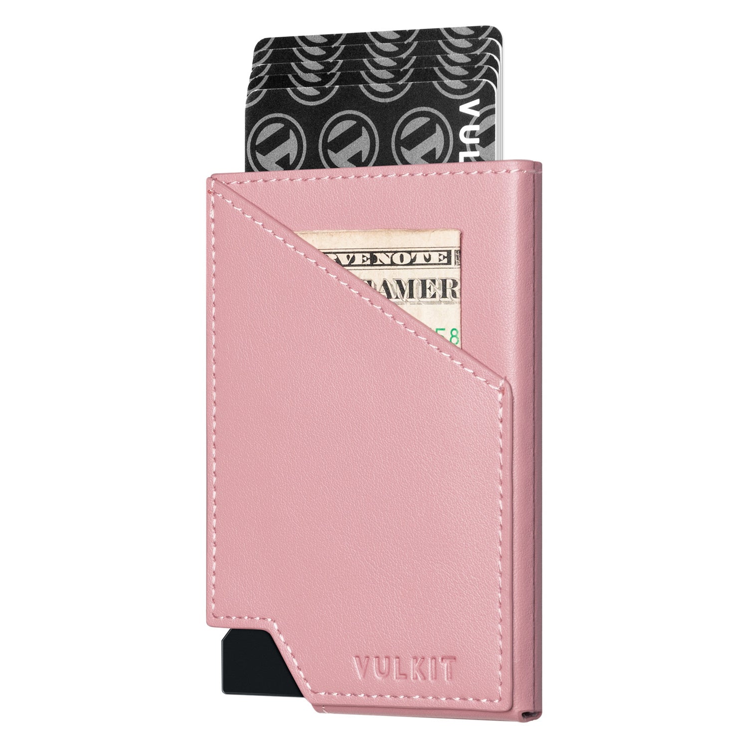 VC401 New Patented Slim Card Holder with Front & Back Pockets - Perfect for Credit Cards, IDs & Cash - Ideal for Travel, Business & Everyday Use