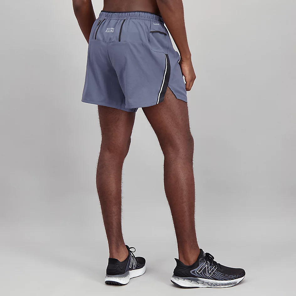 New Balance Men's 5-Inch Impact Running Shorts - Lightweight Quick-Dry Athletic Shorts for Running, Gym & Workout - Comfortable Stretch Fabric with Side Pockets