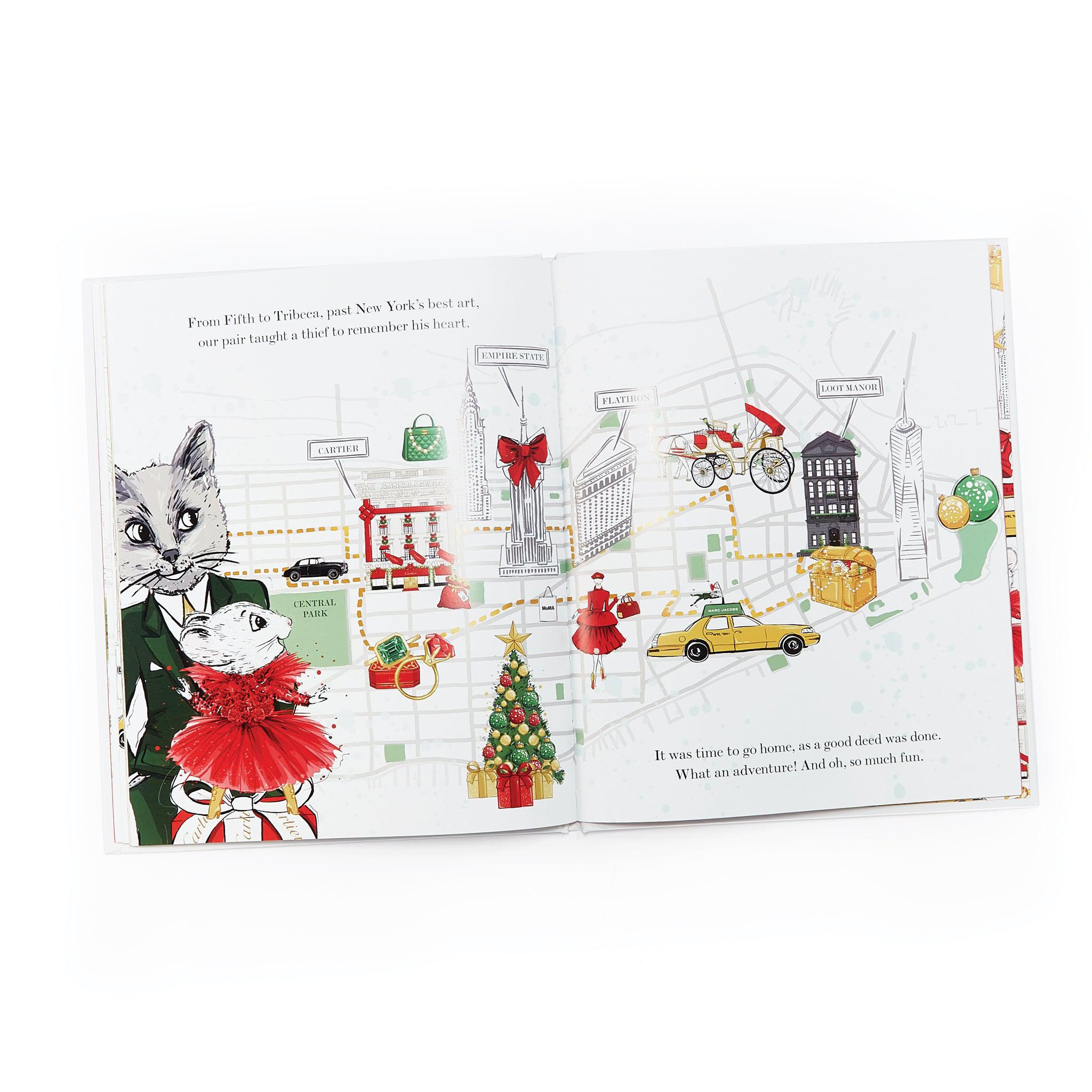 Claris The Mouse: Holiday Heist Hardcover Book - Perfect Christmas Gift for Kids & Family Storytime Reading