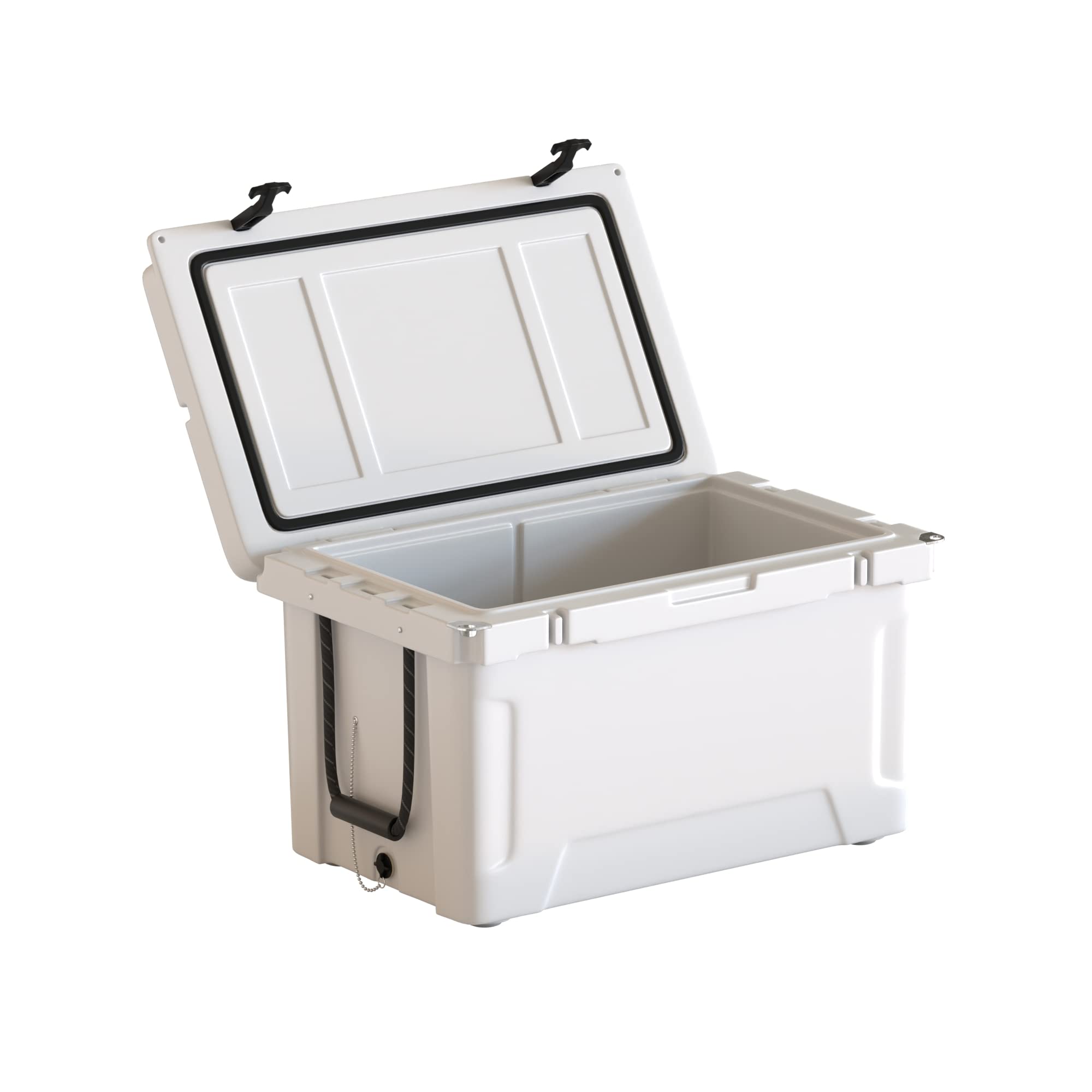 45 Qt. Heavy-Duty Rotomolded Cooler - Extreme Outdoor Ice Chest for Camping, Fishing, Hunting & Beach Trips - Keeps Ice for Days