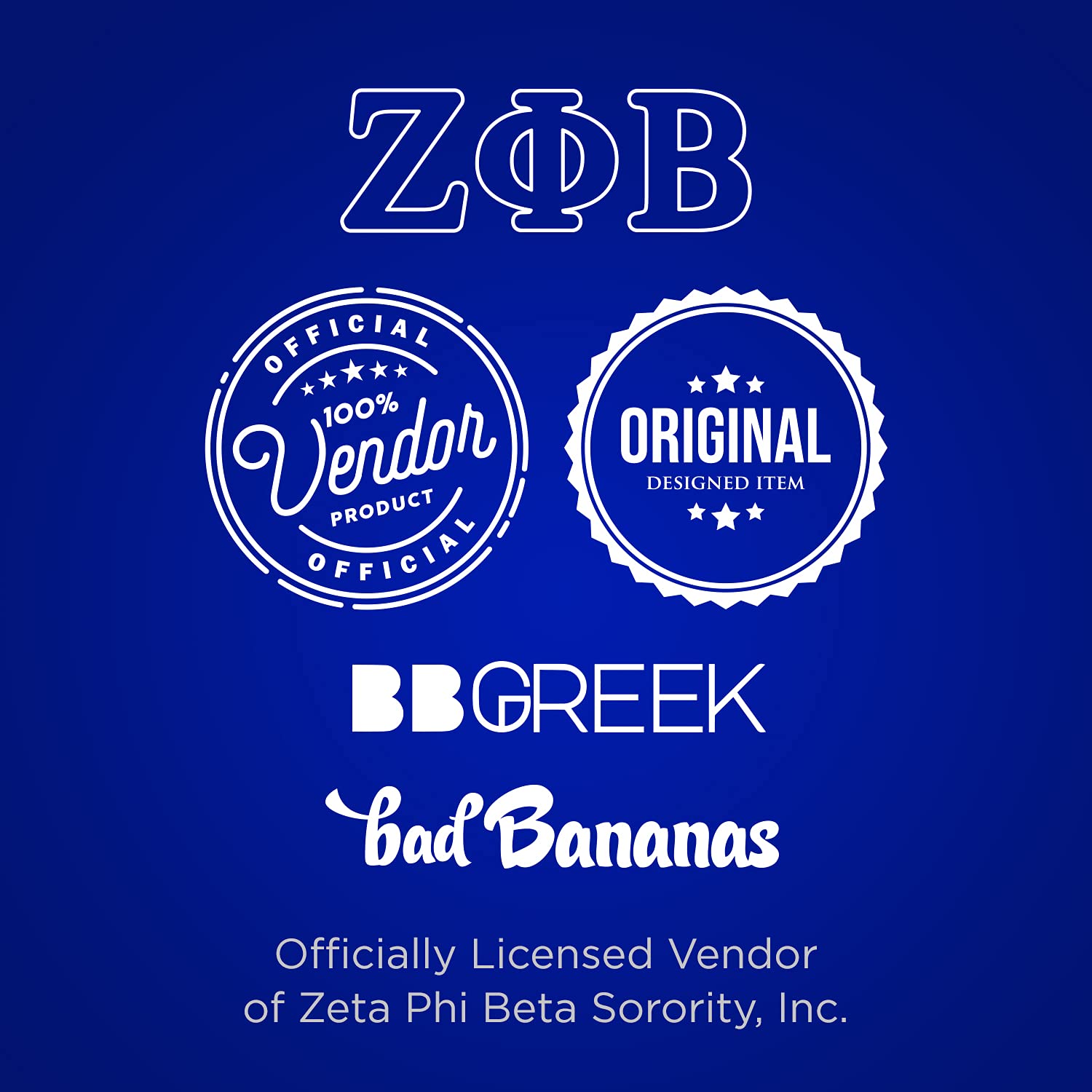 Zeta Phi Beta Sorority Toiletry Travel Bag Organizer - Official Vendor BBGreek - Perfect for College, Greek Events & Travel Accessories
