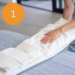 Dr Pillow INSTA STORAGE CONTAINER - Foldable Storage Box for Bedroom, Closet & Travel - Organize Pillows, Blankets & Seasonal Items - Space Saving Home Organization Solution