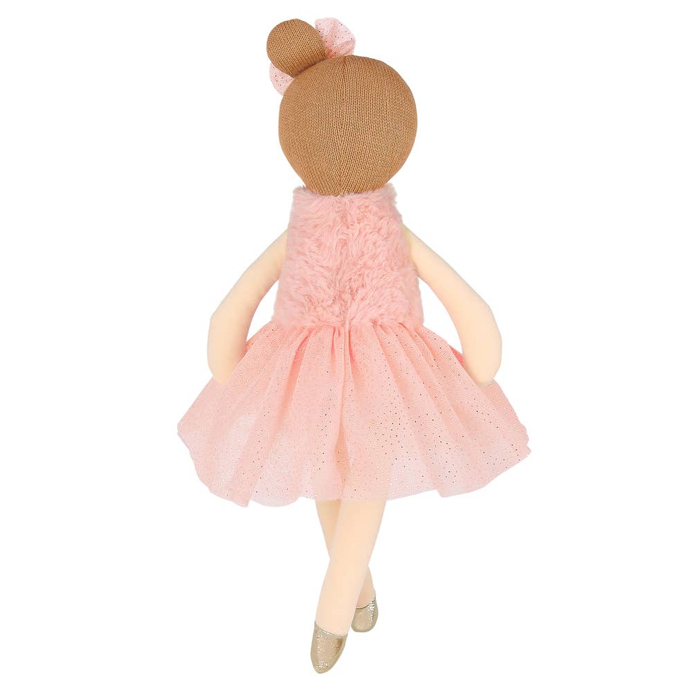 Lil' Ballerina (Brunette) - Perfect Ballet Dance Gift for Kids, Toddler Ballerina Doll with Realistic Hair - Ideal for Birthday, Christmas & Dance Class Rewards