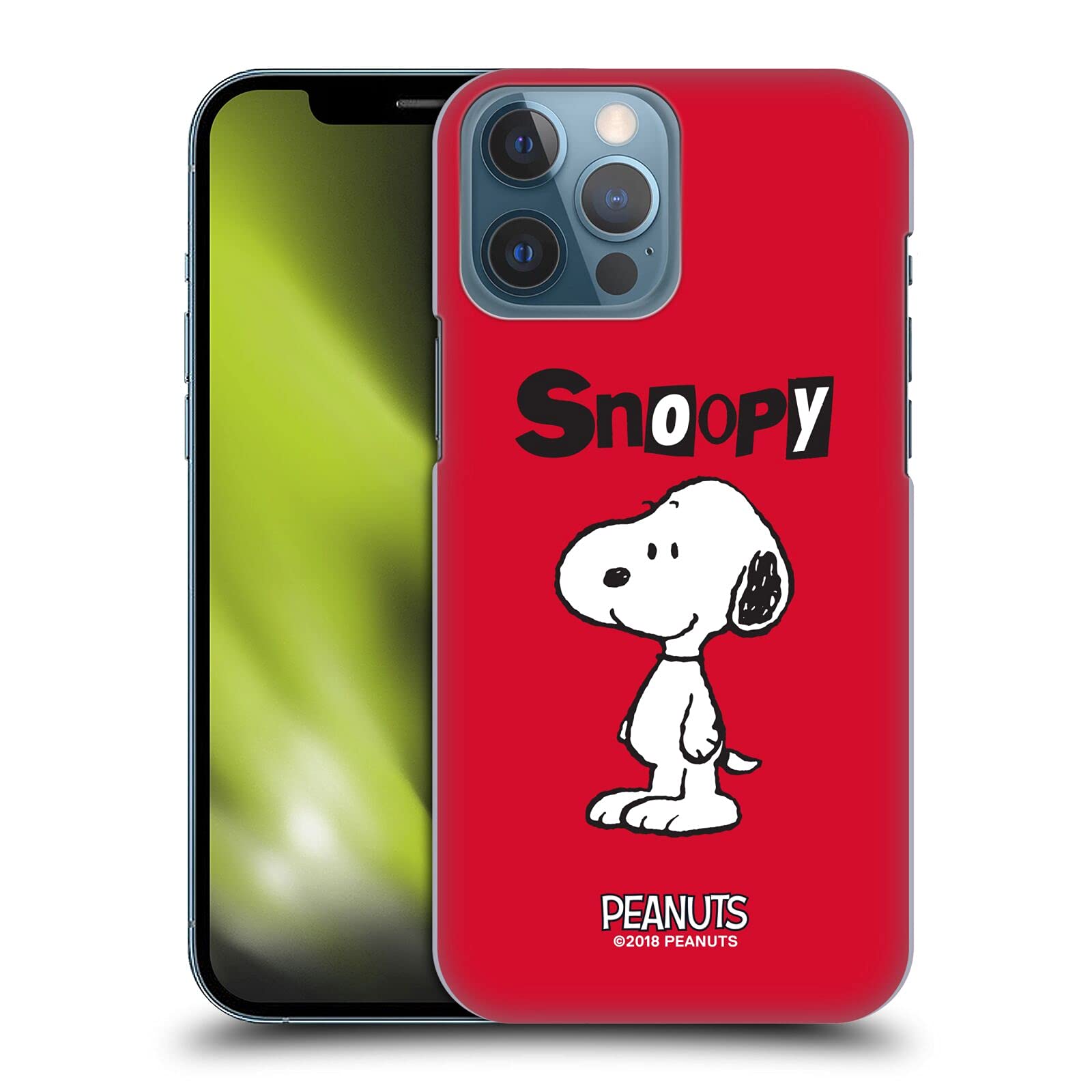 Officially Licensed Peanuts Snoopy Hard Case for iPhone 13 Pro Max - Durable Protective Cover with Premium Design - Perfect for Everyday Use, Travel & Gift Giving