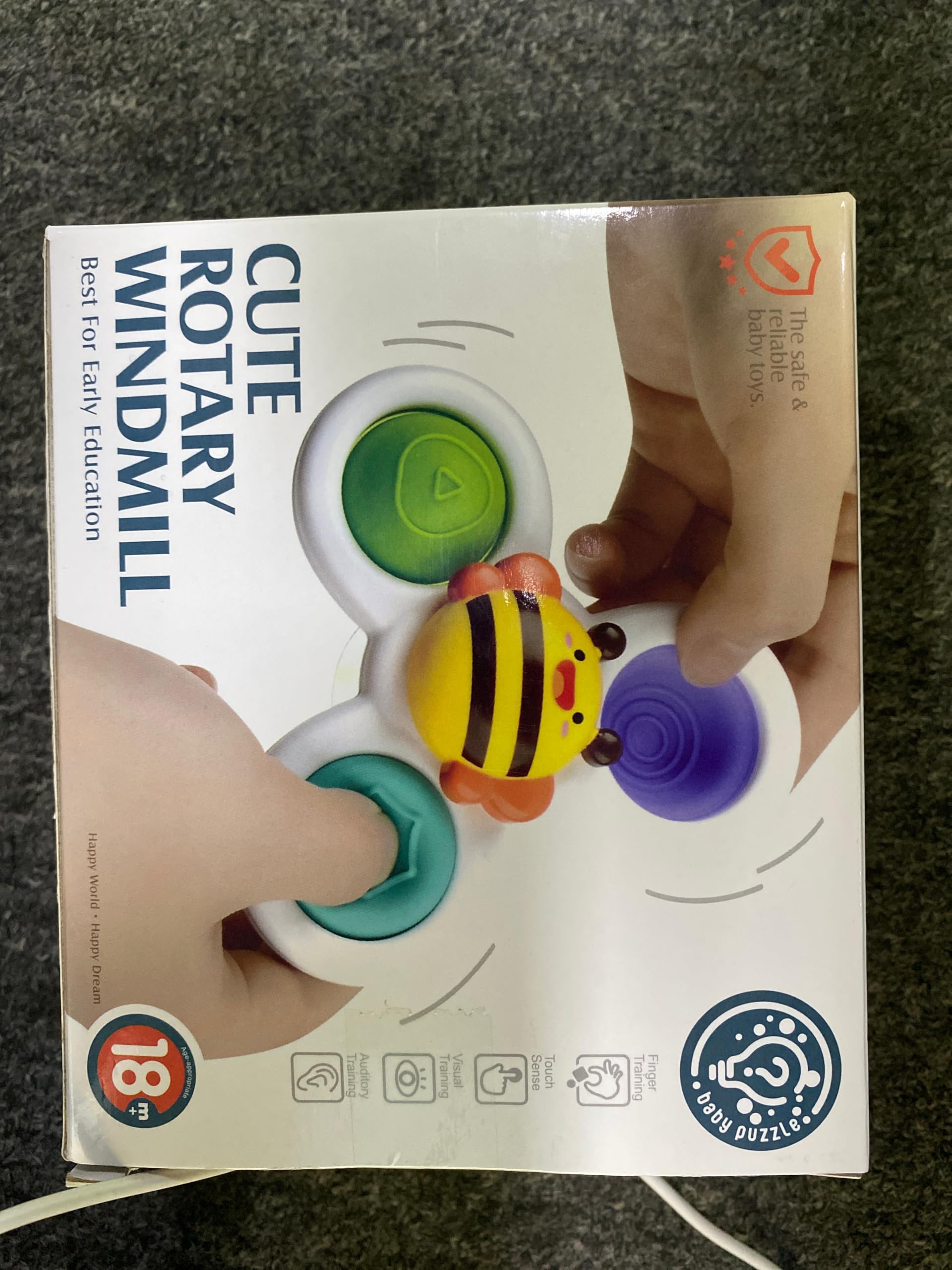 **LEADSTAR 3-Piece Baby Bath Toys with Suction Cups - Sensory Learning Toys for Toddlers 1-2 Years - Fun & Safe Christmas Birthday Gifts for Kids (Blue)**    **Perfect for Bathtime Play, Early Learning Development, and Sensory Stimulation**