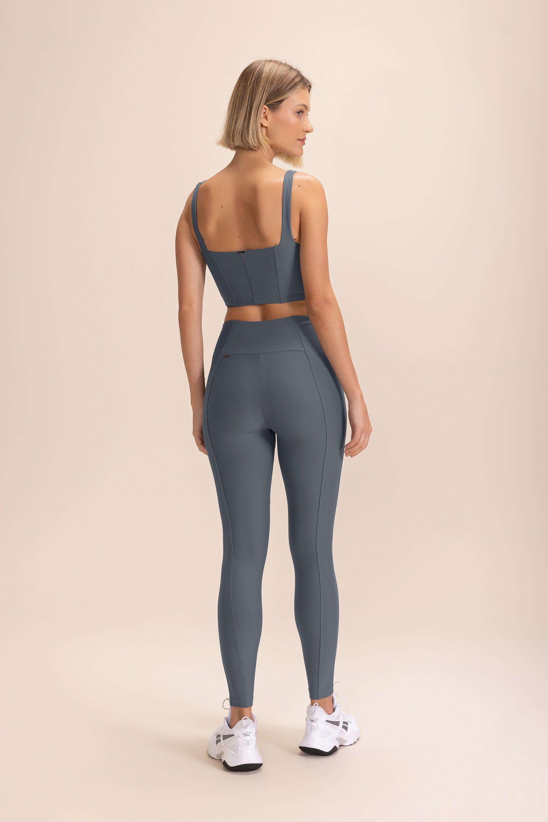 High Support Neoprene Sculpt Sports Bra for Women - Workout, Yoga, Running & Gym - Moisture Wicking & Breathable Activewear