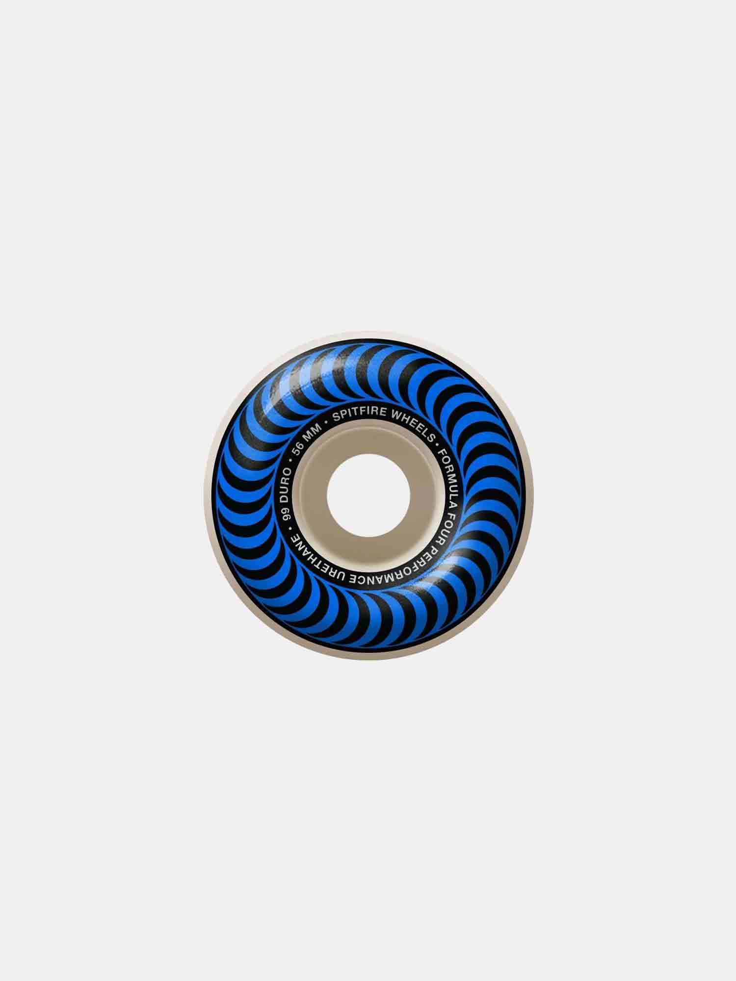 Spitfire Formula Four 99D Classic Skateboard Wheels - High Performance for Street & Park Skating - Perfect for Tricks & Smooth Rides