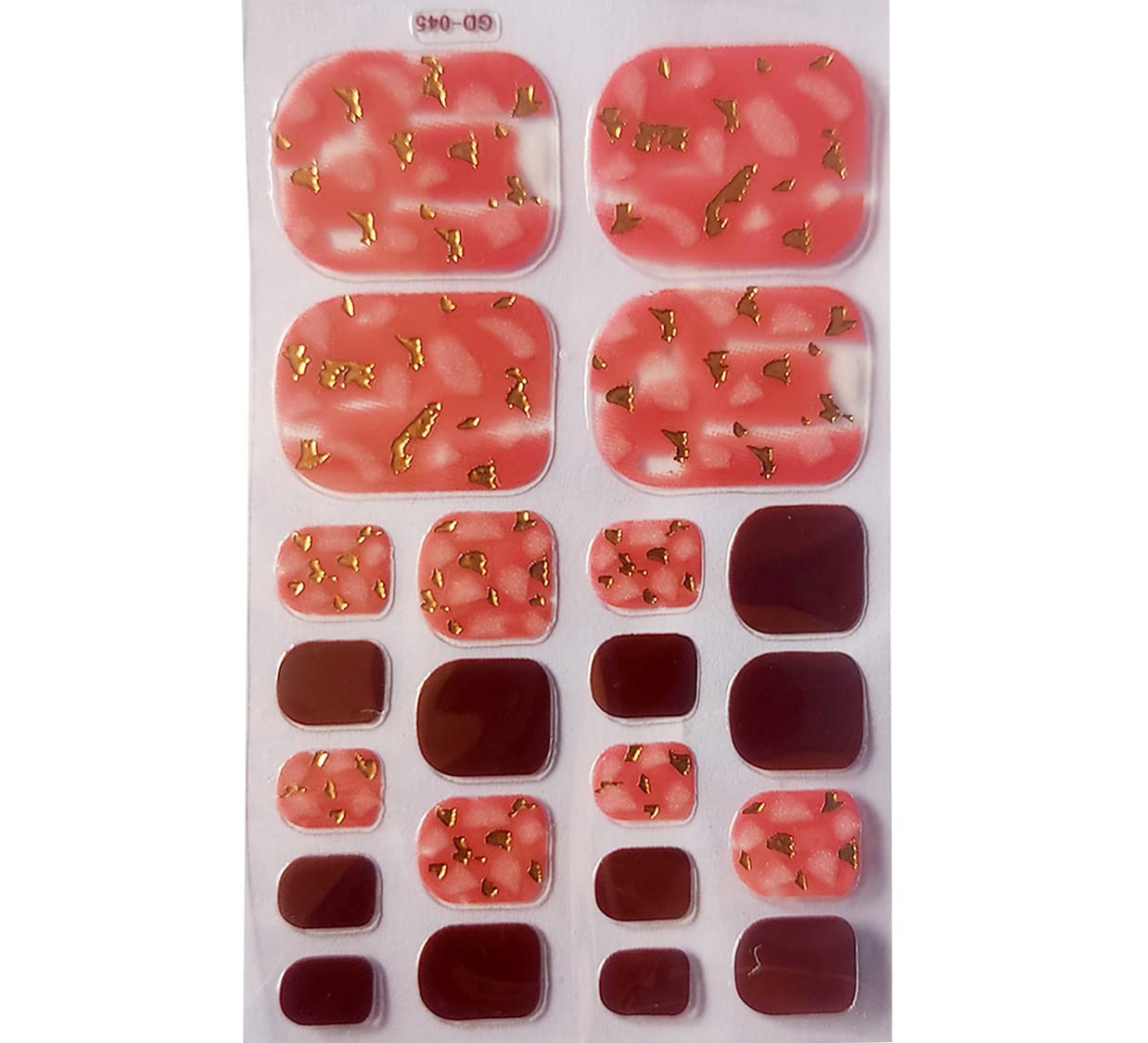 3D Nail Stickers for Women & Girls - Waterproof Glitter Luxury DIY Nail Art Extensions - Self-Adhesive Peel Off Nail Stickers Kit (22 Tips, Multicolor) - Perfect for Parties, Weddings, Holidays & Everyday Nail Fashion