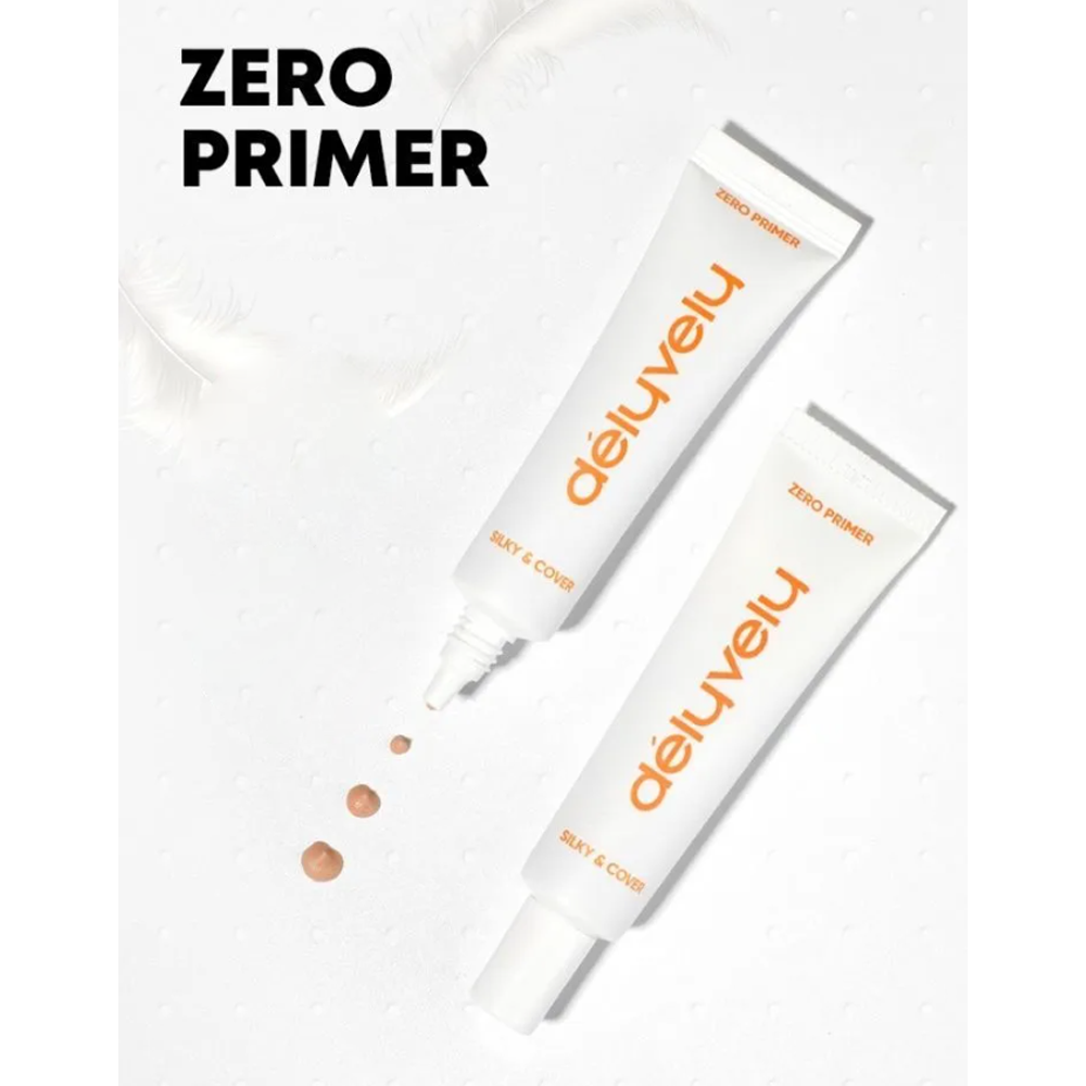 Delyvely Zero Primer 20ml - Oil-Free Makeup Base for Flawless Skin | Perfect for Daily Wear & Special Occasions