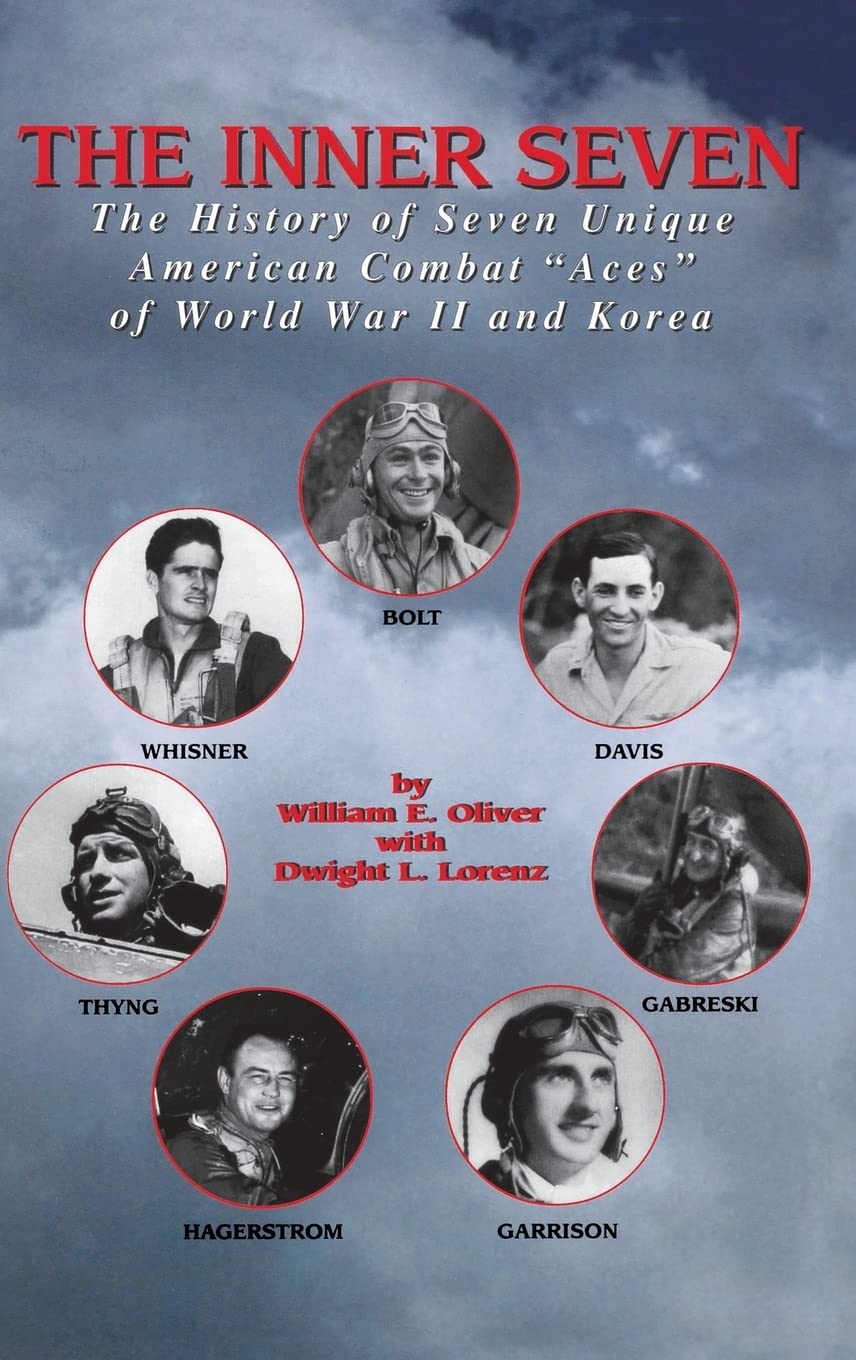 Best WWII & Korean War American Fighter Aces Book - Inner Seven: True Stories of Combat Heroes | Military History Gifts for Veterans & Aviation Enthusiasts