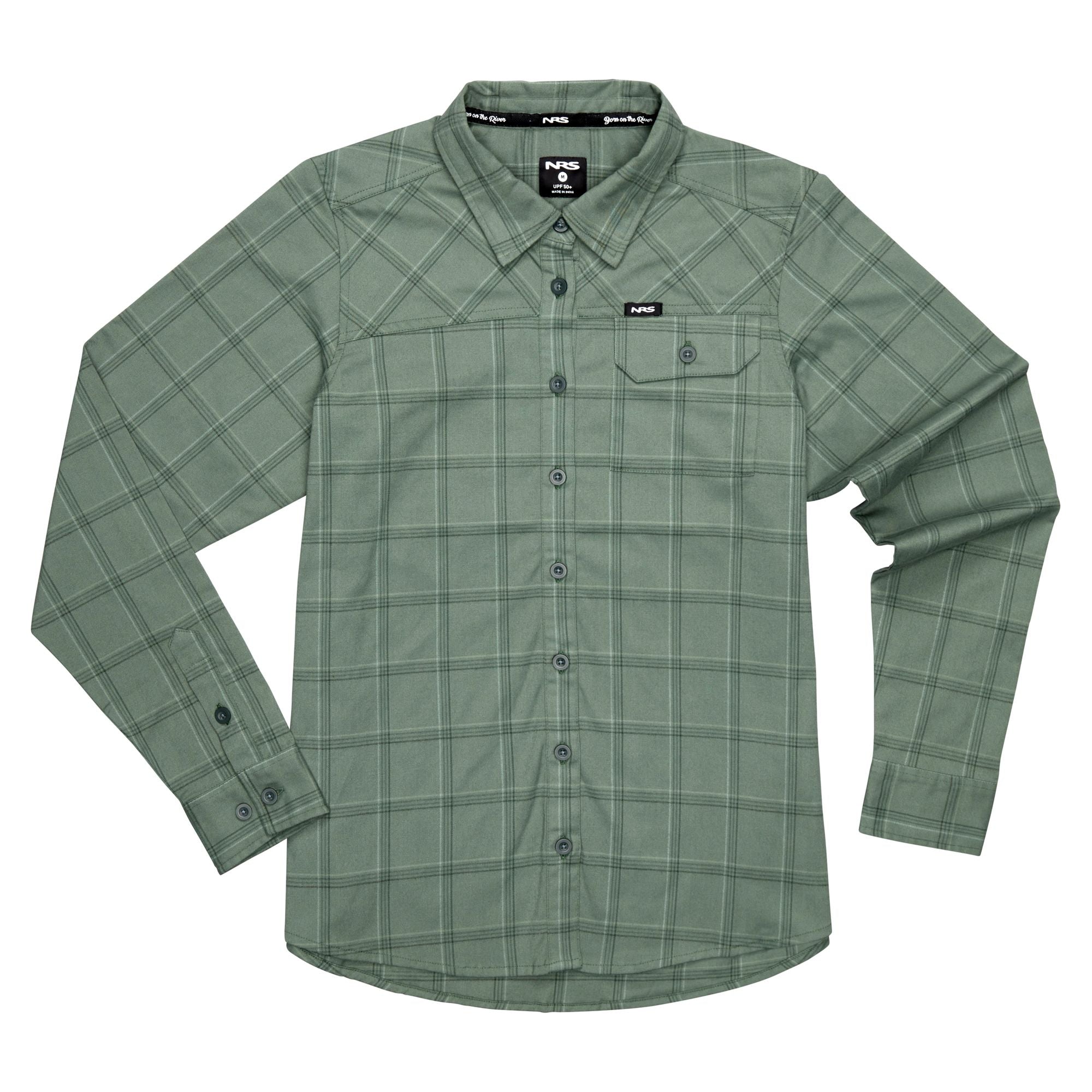 Women's Campfire Flannel Shirt - Soft & Cozy Plaid Button-Up for Outdoor Adventures, Camping & Fall Fashion