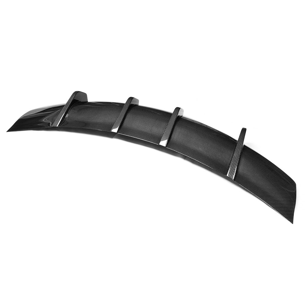 Premium Real Carbon Fiber Rear Diffuser for Tesla Model S - High Performance Aerodynamic Upgrade | Matte & Glossy Finish Options | Enhances Sporty Look & Improves Vehicle Stability