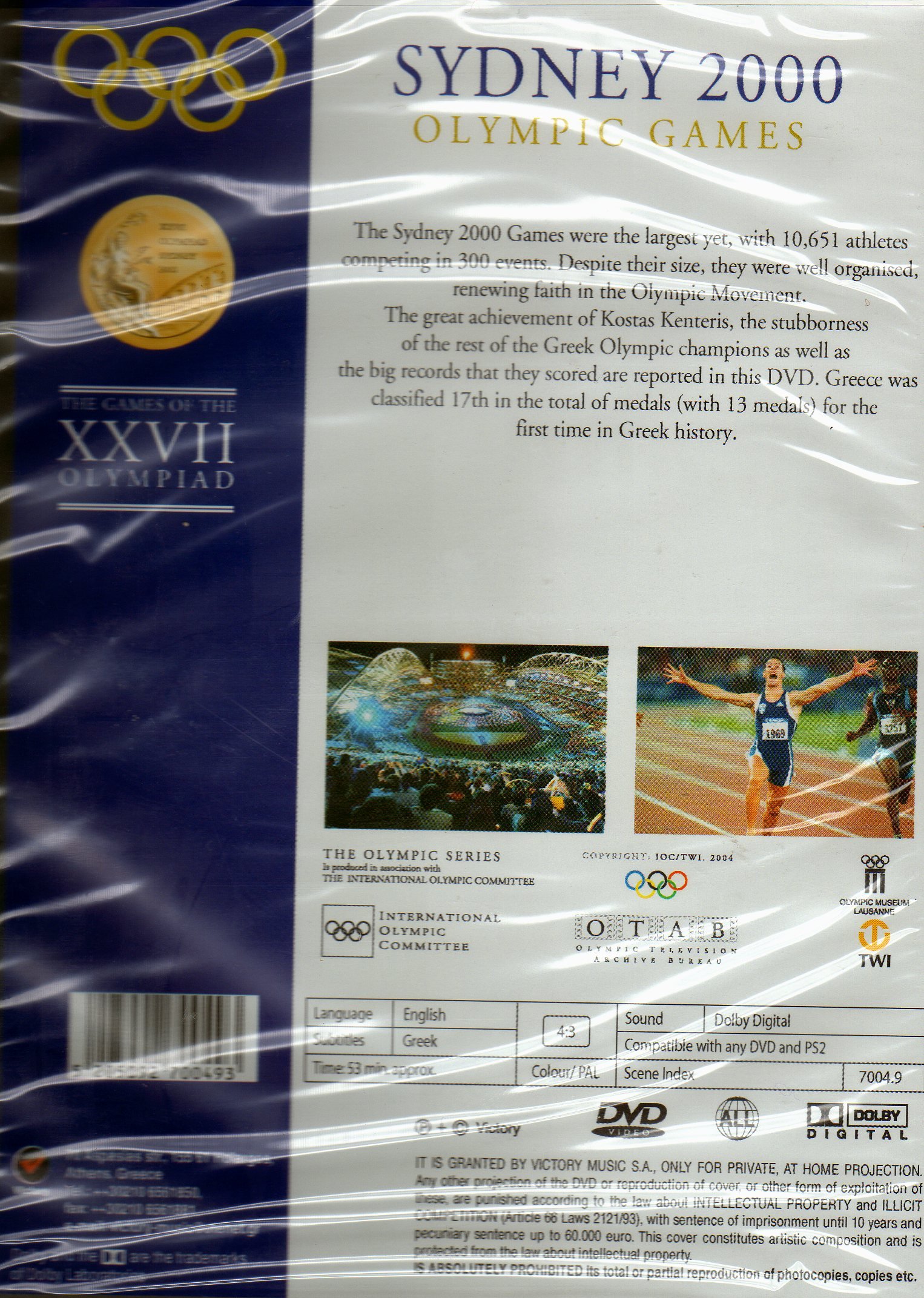 Official Olympic Games Sydney 2000 - Collector's Edition Video Game for PC & Consoles | Relive Historic Moments | Perfect for Sports Fans & Gaming Enthusiasts