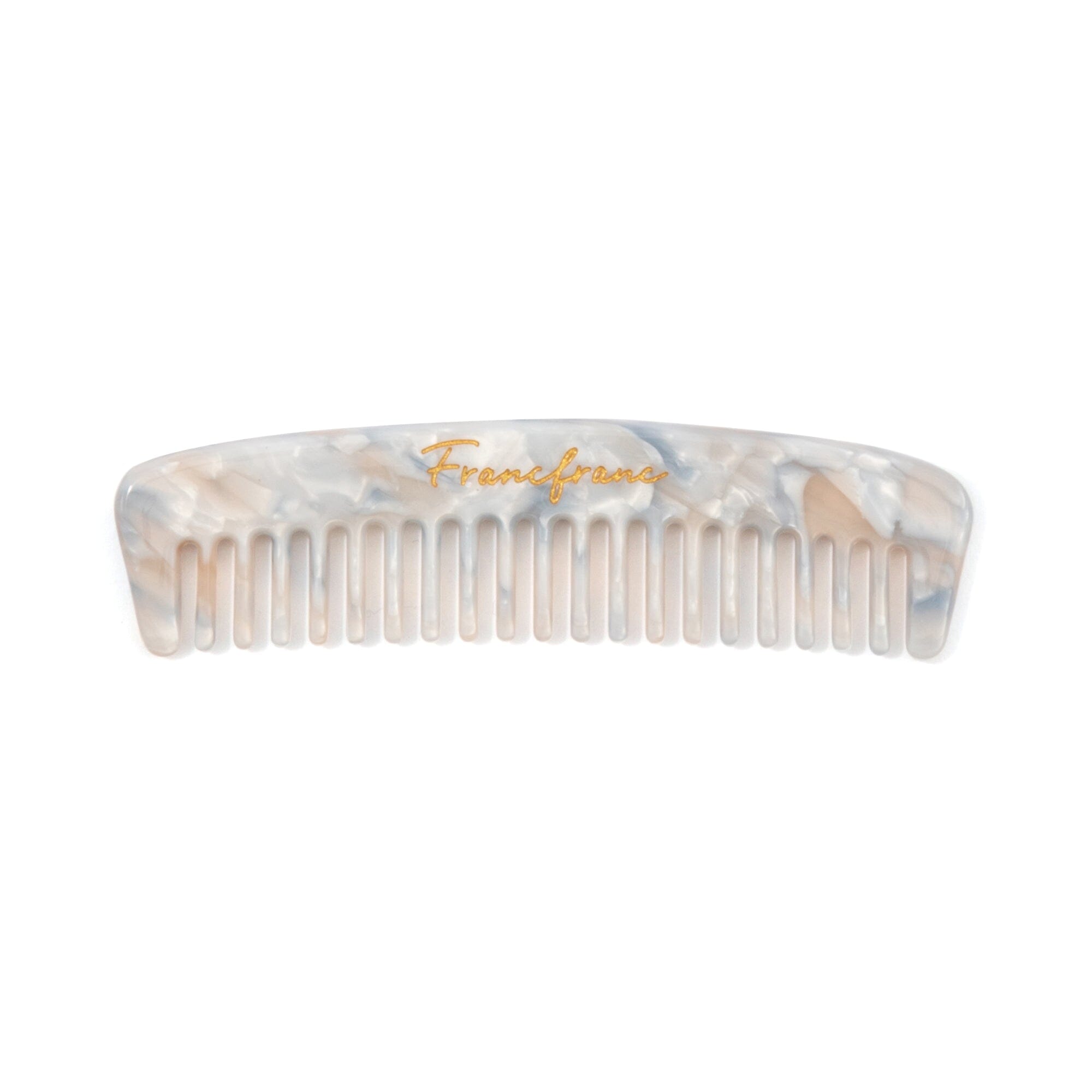 Compact Comb with Pouch - Travel-Friendly Hair Comb for Men & Women - Perfect for On-the-Go Styling, Gym, Travel & Emergency Touch-Ups