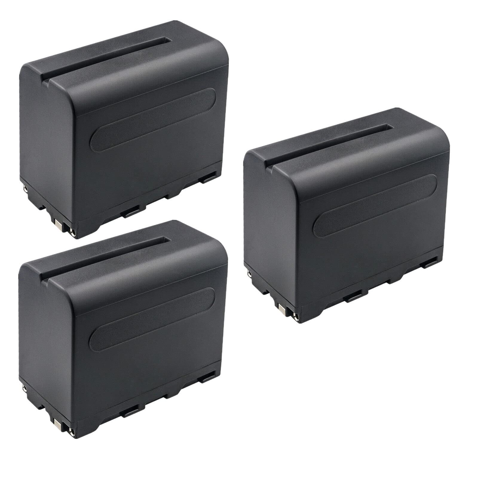 Kastar NP-F960 NP-F970 Battery 3-Pack for AndyCine Monitors - Perfect for Outdoor Filming & Photography