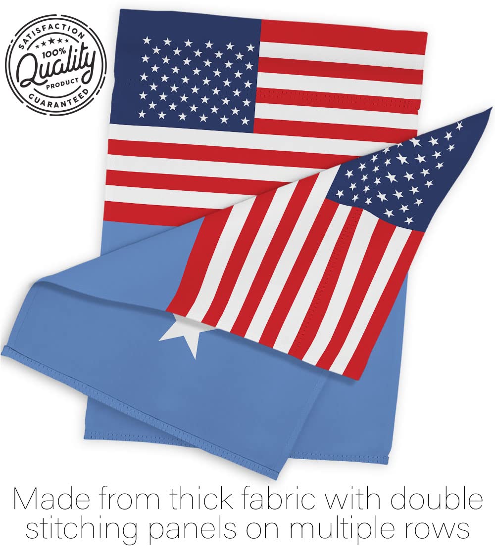 Americana Home & Garden Somalia US Friendship House Flag - Double-Sided Decorative Banner for Yard, Garden & International Events - Made in USA - Perfect for Patriotic Displays, Cultural Celebrations & Diplomatic Gifts