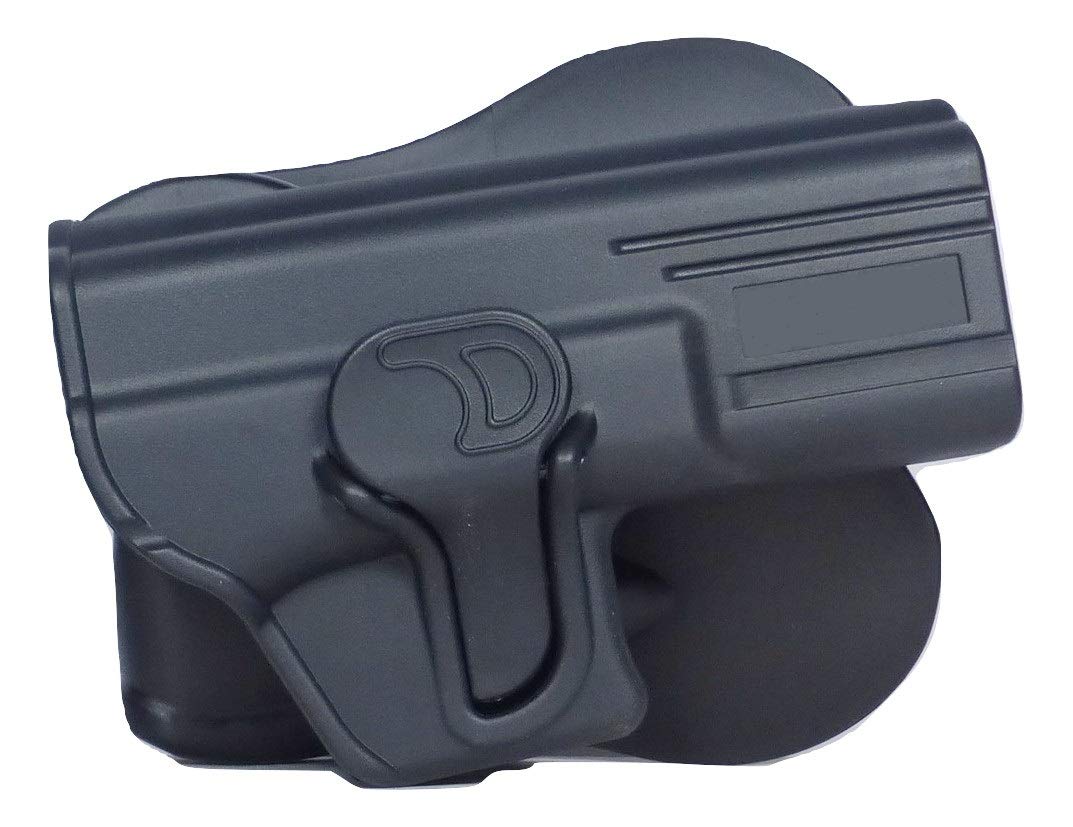 Tactical Scorpion Gear Modular Level II Paddle Holster for Smith & Wesson M&P Compact 9mm & .40 S&W - Perfect for Concealed Carry, Range Training & Duty Use