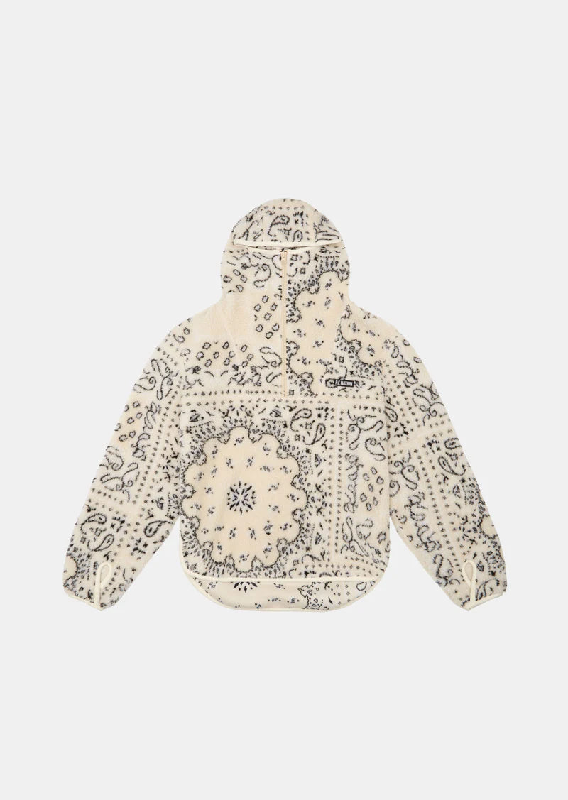 Stylish ANDORRA HOODIE in Trendy Bandana Print - Perfect for Casual Outfits, Streetwear Fashion, and Cozy Loungewear