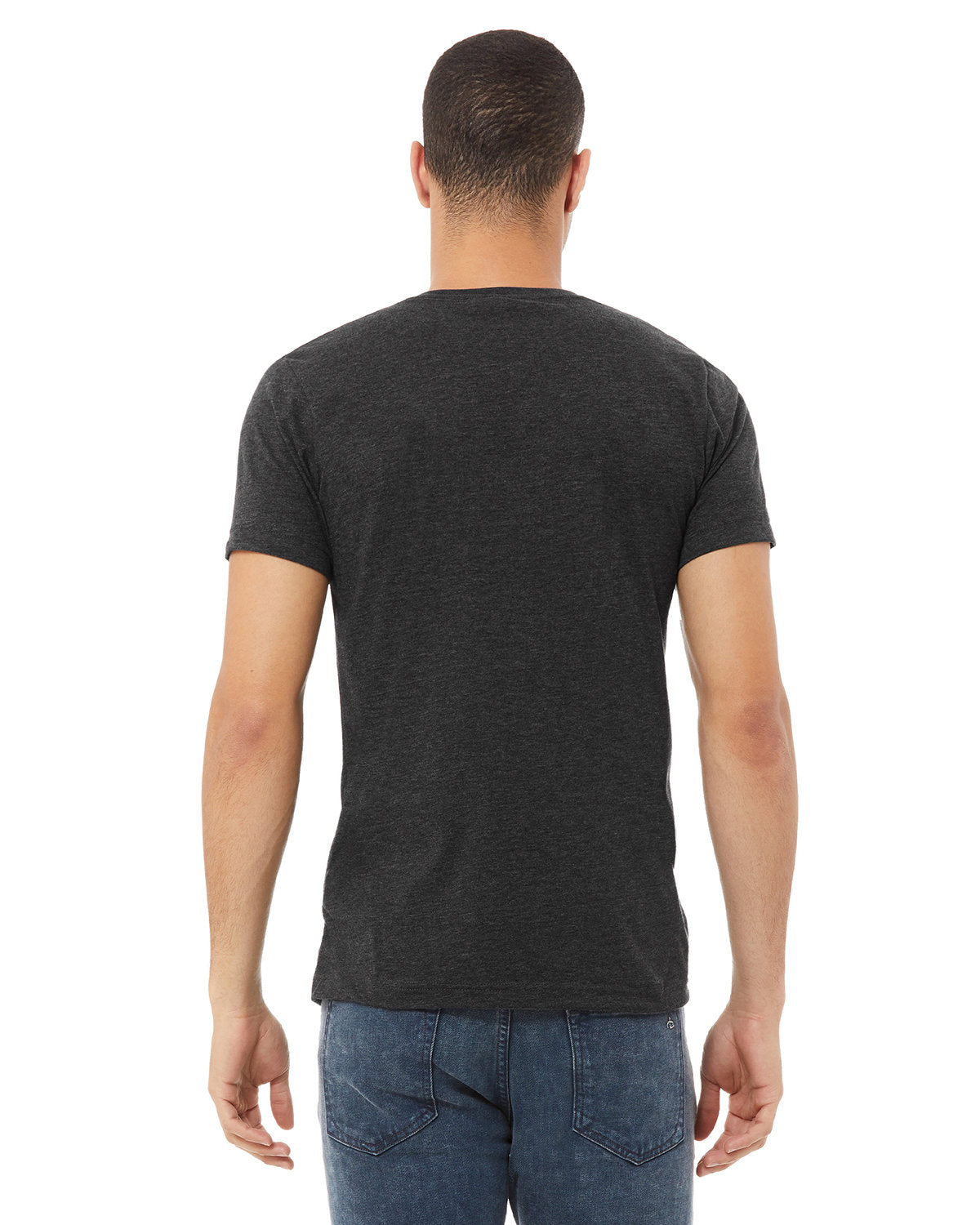 Bella + Canvas 3005CVC Unisex CVC Jersey V-Neck T-Shirt - Soft Comfort Fit for Men & Women - Perfect for Casual Wear, Workout, and Everyday Use
