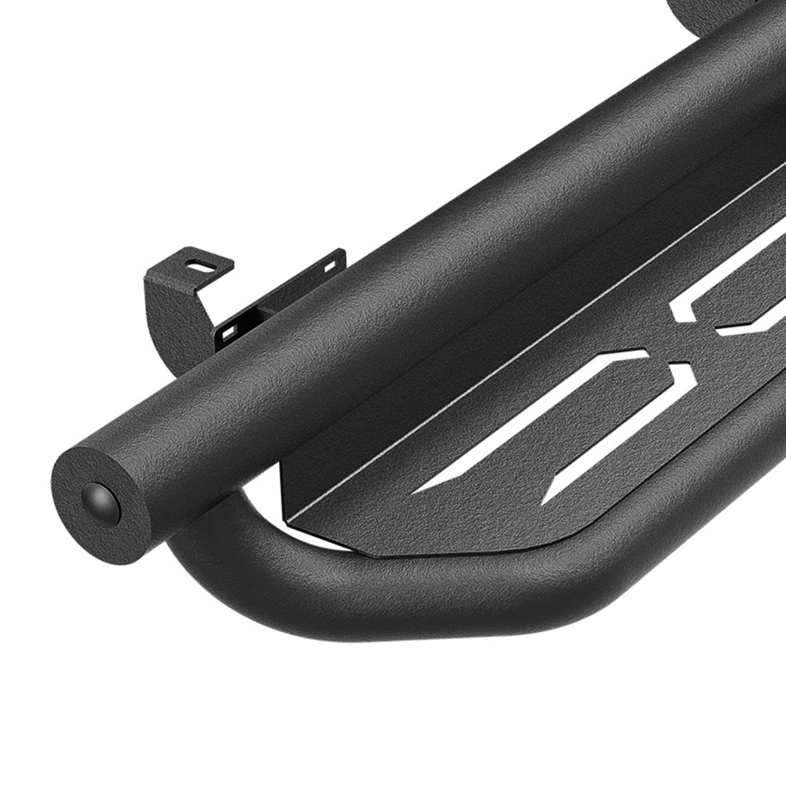 Heavy-Duty Running Boards Side Steps for 2021-2025 Ford Bronco 4 Door (Excluding Sport Model) - 2-Step Design Nerf Bars with Anti-Slip Step Plates & Rock Slider Rails | Perfect for Off-Roading, Camping & Daily Use