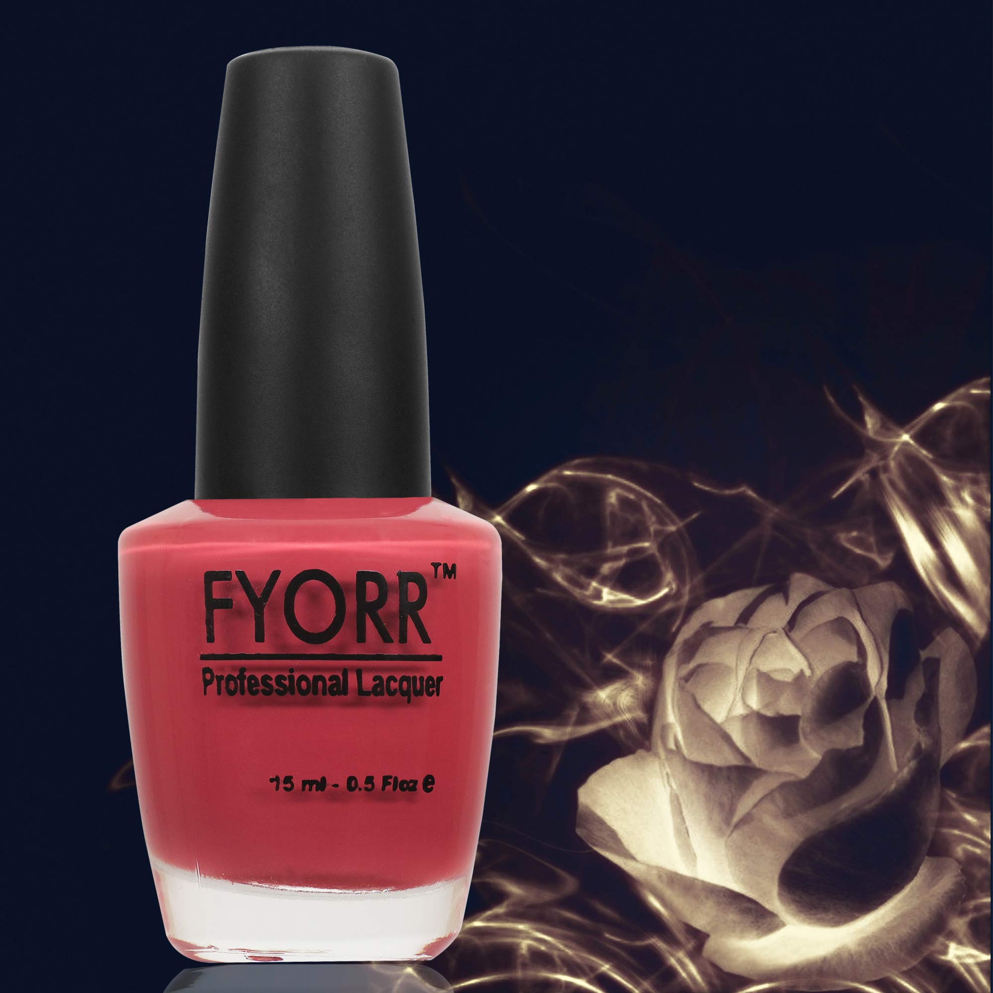 FYORR Red Hot Chic Matte Nail Polish - Long Lasting, Smooth Finish Nail Enamel (15ml) - Perfect for Parties, Weddings & Everyday Wear