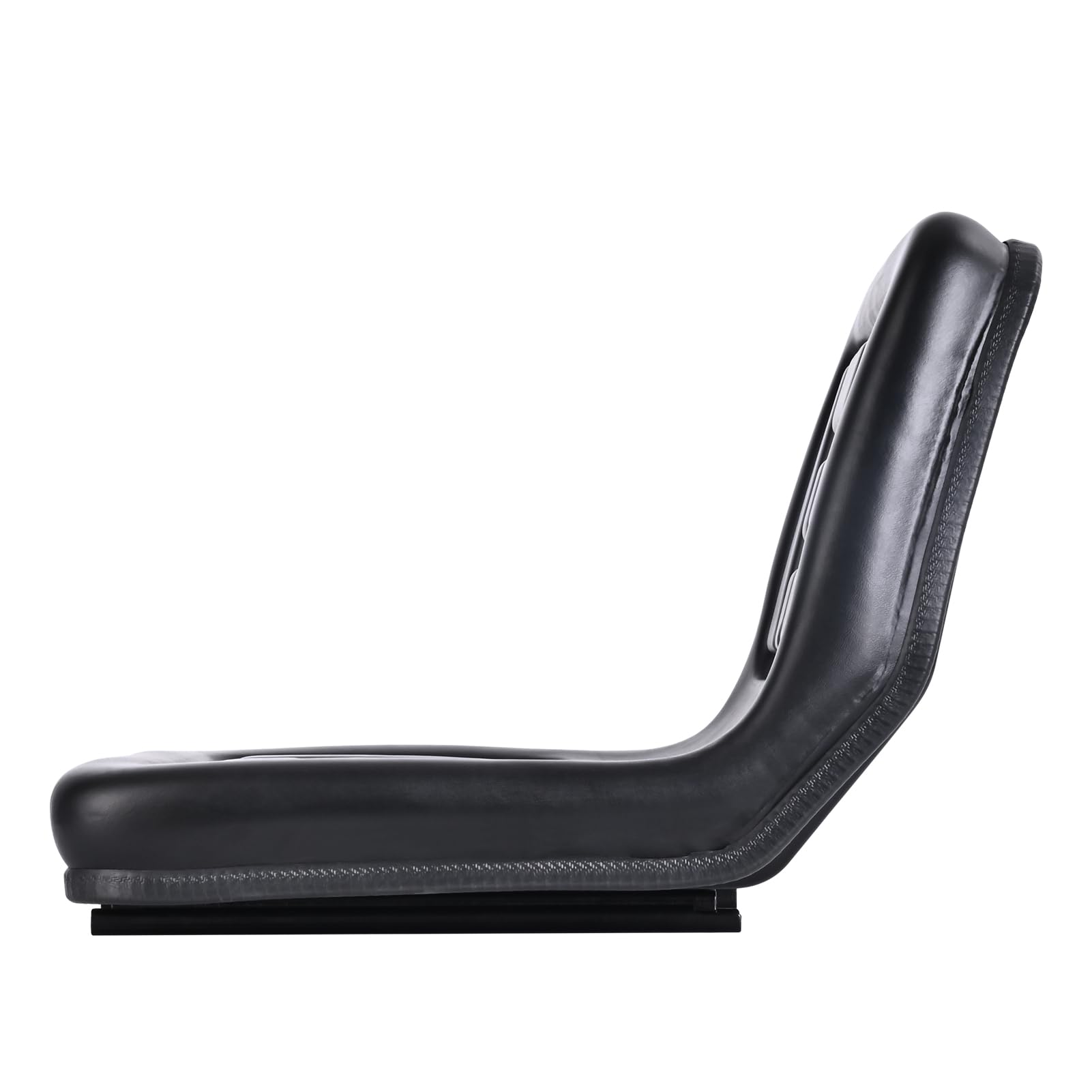 Heavy Duty Universal Tractor Seat Replacement - PVC Forklift & Lawn Mower Seat with Slide Mechanism - Perfect for Tractors, Forklifts, Excavators & Agricultural Equipment