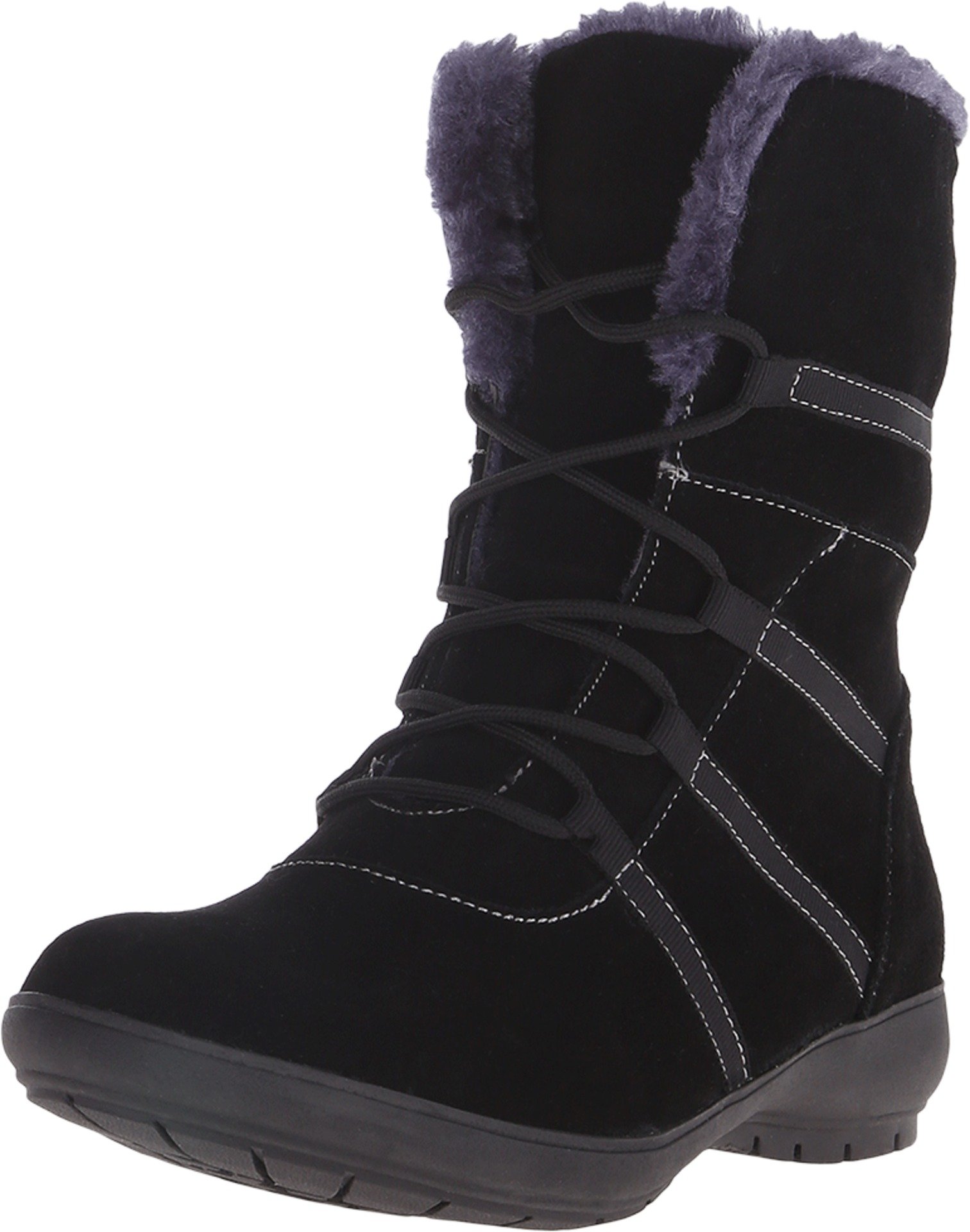Spring Step Women's Purity Winter Boots - Waterproof Snow Boots with Fur Lining for Cold Weather, Comfortable Slip-Resistant Outdoor Boots for Walking, Hiking and Winter Fashion
