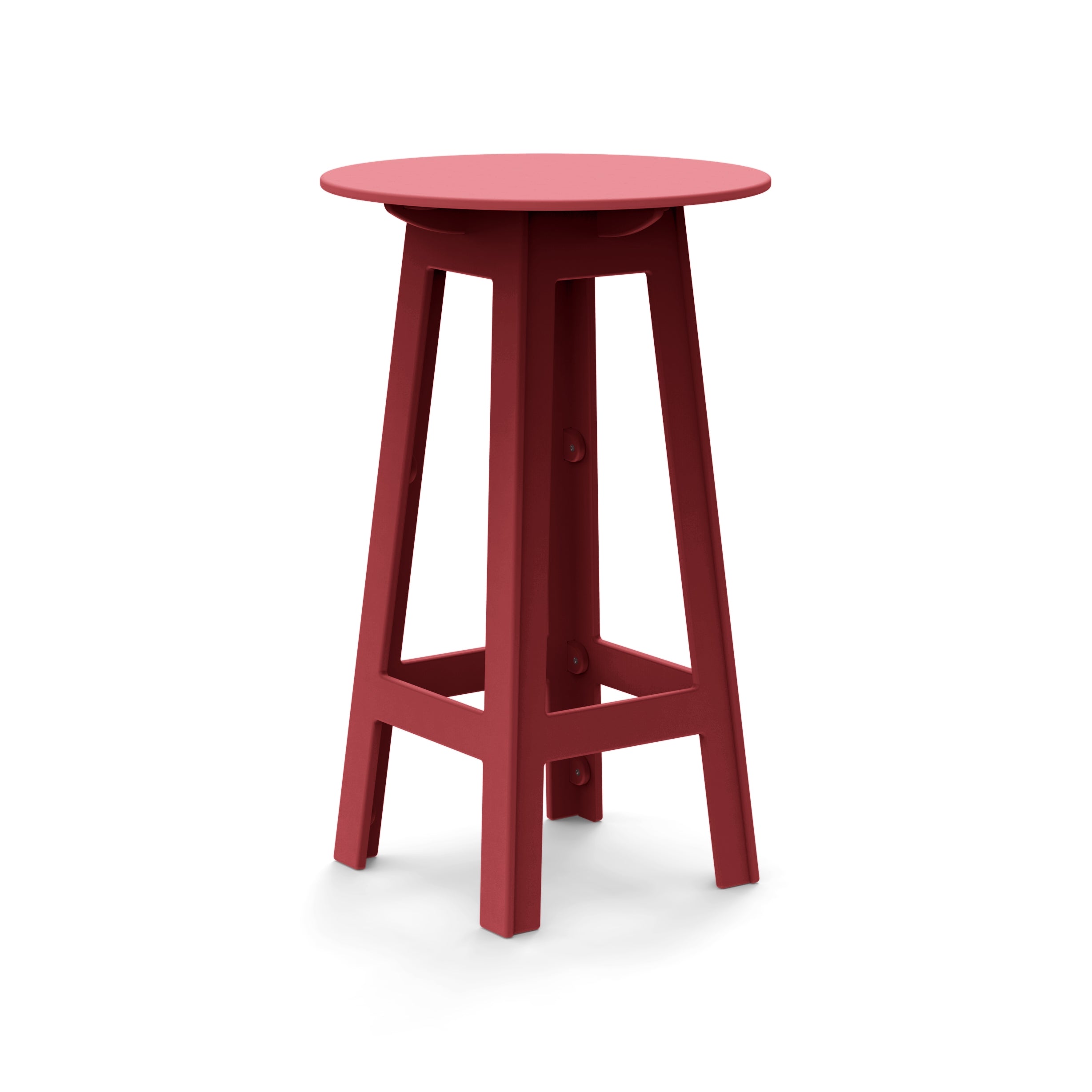 Loll Fresh Air 26Rd Bar Table - Modern Outdoor Bar Height Table for Patio, Deck & Backyard - Perfect for Entertaining & Relaxing
