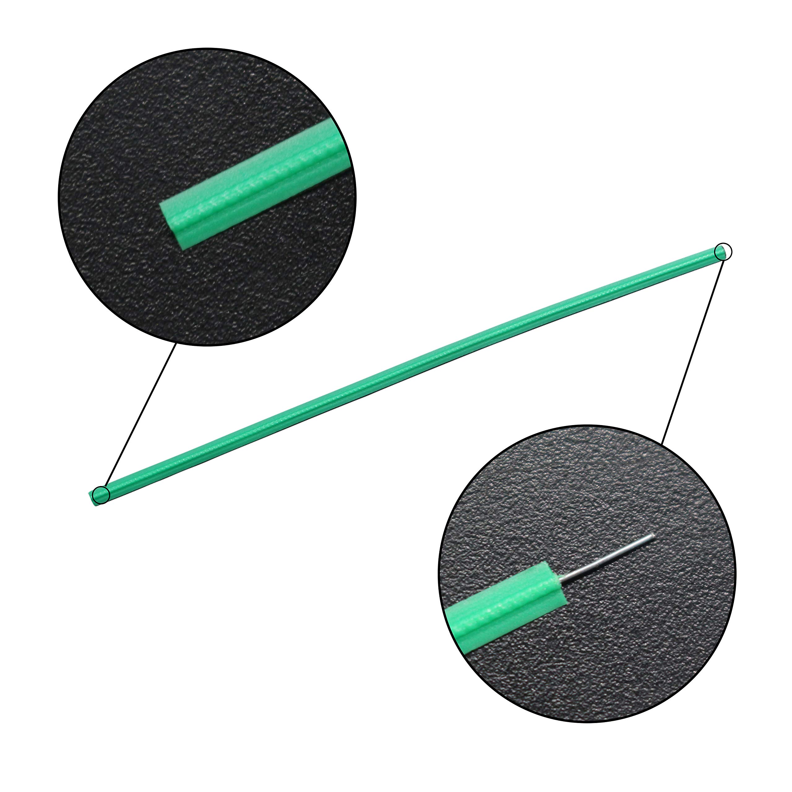 Gardzen 300-Piece 5-Inch Reusable Coated Wire Twist Ties for Plants, Plastic Bags & Cord Organization | Perfect for Gardening, Kitchen Storage & Home Organization