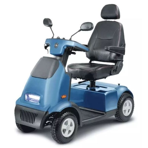 AFIKIM Afiscooter C4 4-Wheel Mobility Scooter for Adults - Heavy Duty Electric Scooter for Outdoor & Indoor Use - Ideal for Shopping, Travel & Daily Commuting