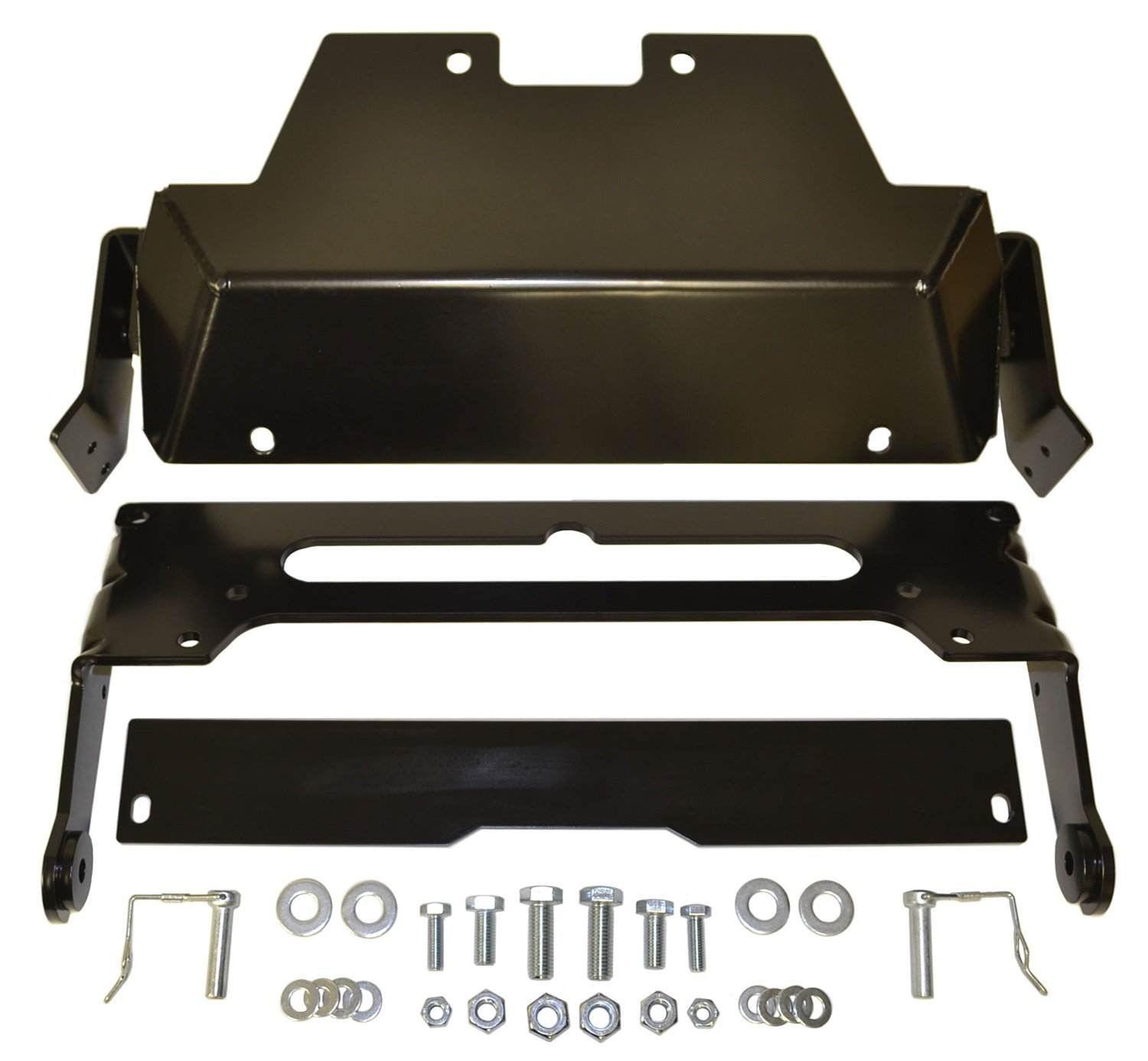 WARN 79700 ProVantage Side x Side Plow Mount Kit - Heavy Duty Black UTV Snow Plow Mounting System for Winter Off-Road Vehicles & ATVs