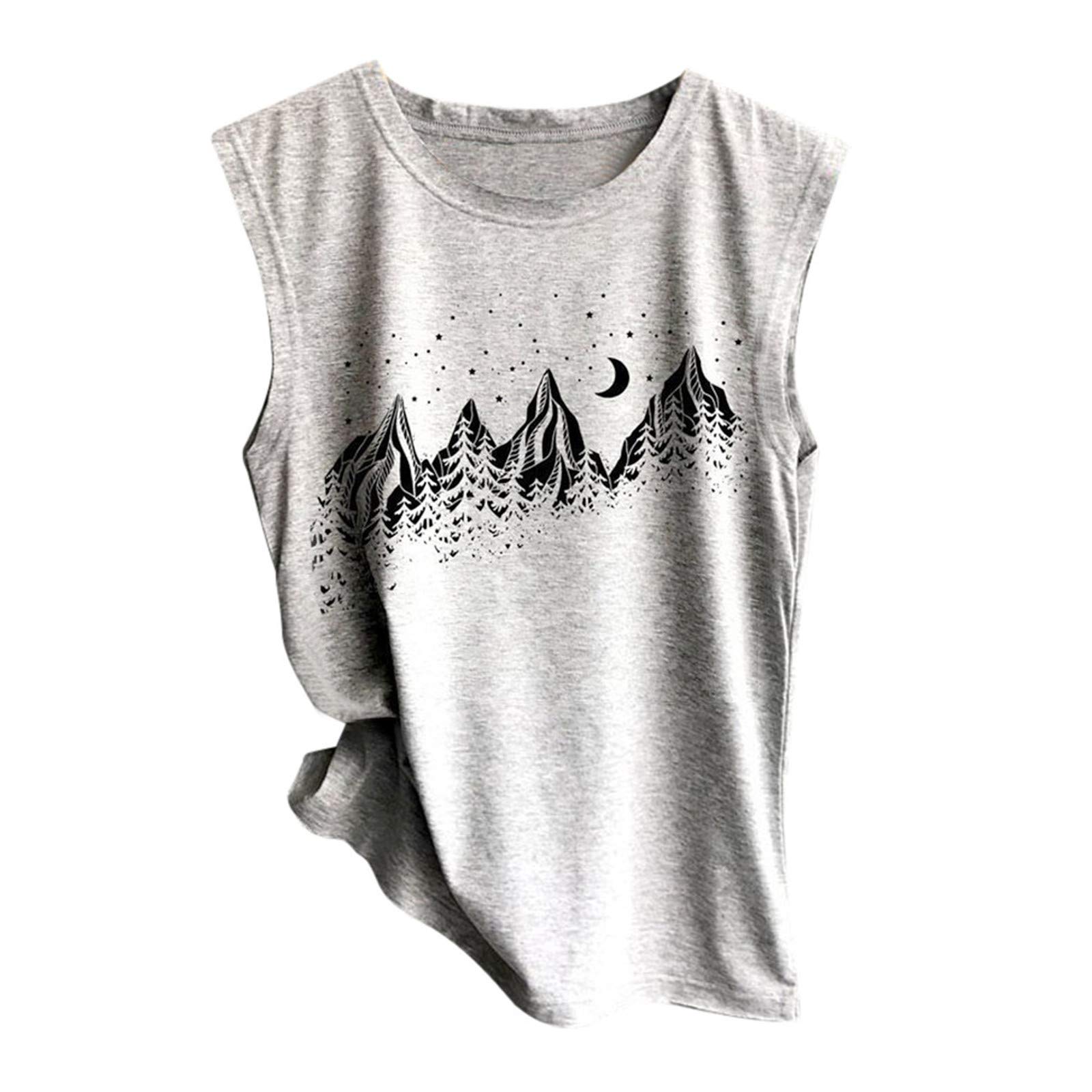 Women's Fashion Tank Tops - Sleeveless Casual Camisole Shirts for Summer, Workout, Yoga & Everyday Wear