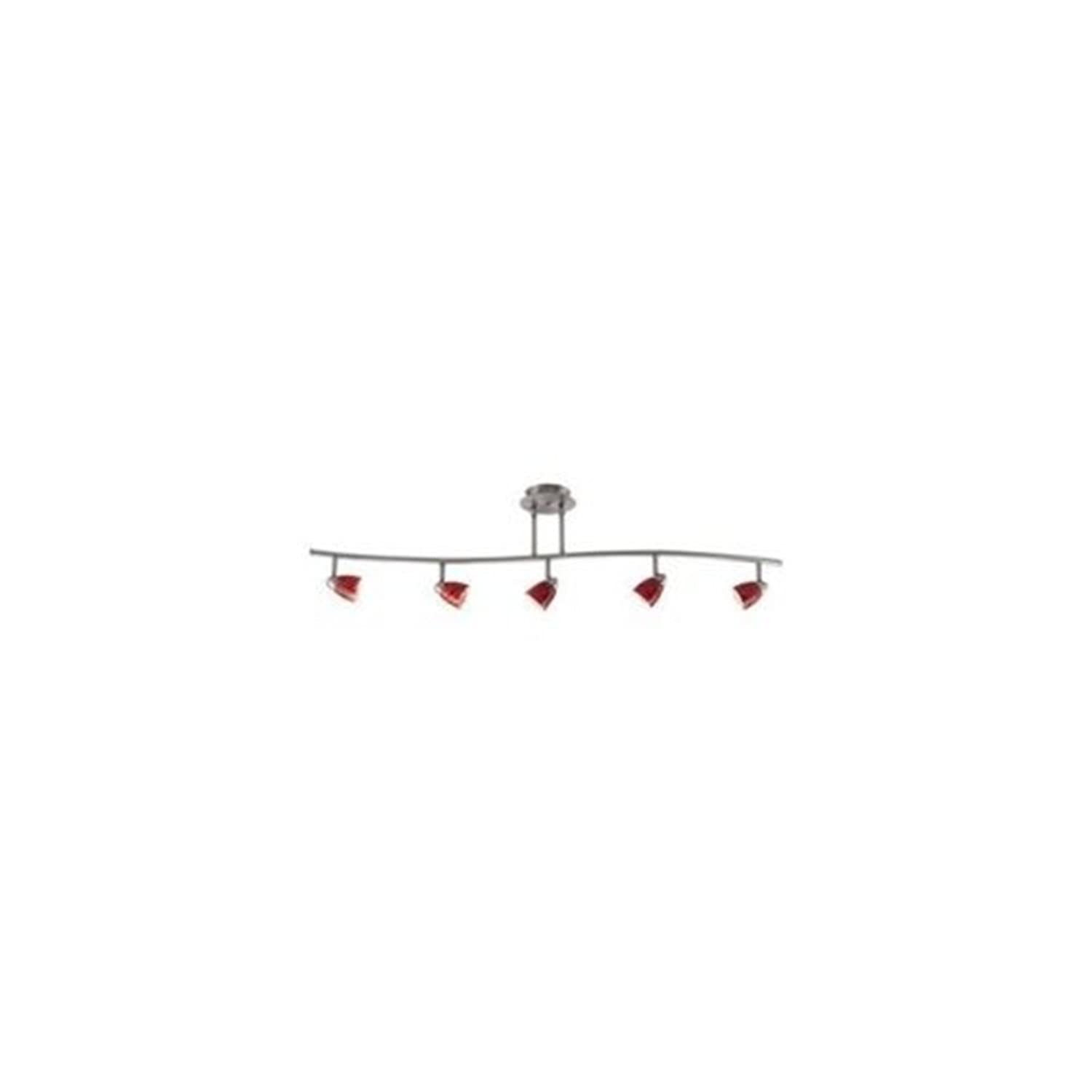 Cal Lighting CALSL-954-5-BS/CDB 5-Light Pendant Light Fixture - Modern Dining Room & Kitchen Island Lighting