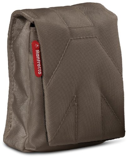 Manfrotto Nano 0 Camera Stile Pouch with Bungee Cord - Compact Protective Case for DSLR & Mirrorless Cameras - Perfect for Travel, Hiking & Outdoor Photography