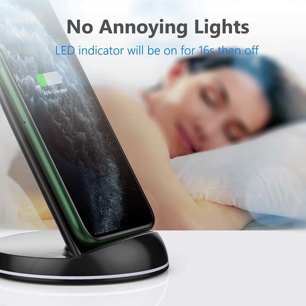 Yootech [3 Pack] Fast Wireless Charger Pad - Qi Certified for iPhone 15/14/13/12/11/X/8, Samsung Galaxy S23/S22/S21/S20, AirPods Pro - Perfect for Home, Office & Car Use