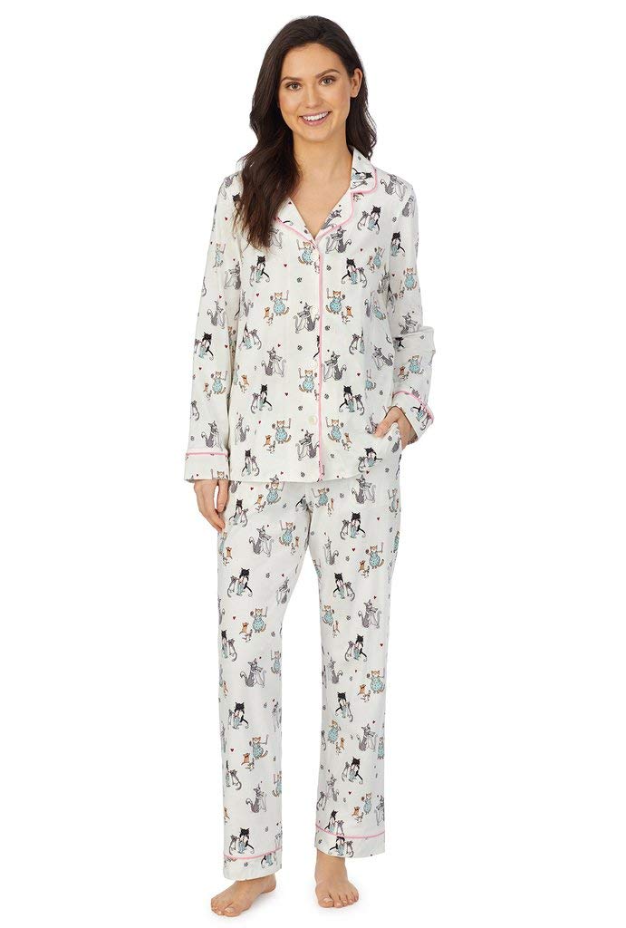 BedHead Classic Long Sleeve Pajama Set - Cozy Sleepwear for Women - XSmall - Perfect for Lounging & Relaxing at Home