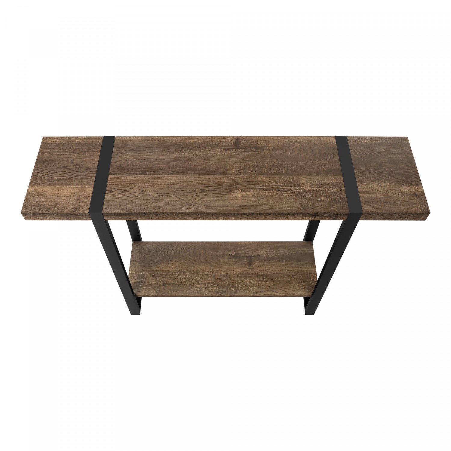 Rustic Brown Allen Sofa Table - Farmhouse Style Console Table for Living Room, Entryway & Hallway - Perfect for Decor, Storage & Display