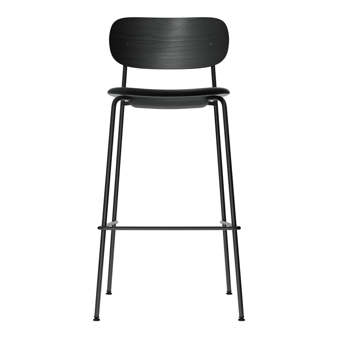 Co Bar Chair with Upholstered Seat - Modern Counter Height Stool for Kitchen Island, Bar, and Dining Room - Comfortable & Stylish Seating Solution