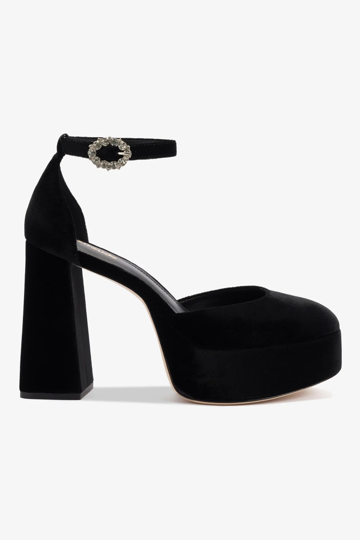 Ari Pump Women's Black Velvet Heels - Elegant Pointed Toe High Heels for Party, Wedding & Evening Events