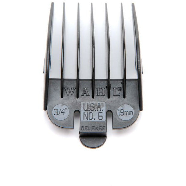 Wahl Professional Hair Clipper Comb Attachments - Standard Size for Men's & Women's Haircuts - Perfect for Home Barbering & Salon Styling