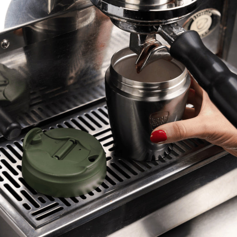 KeepCup Commuter 8oz Reusable Coffee Cup - BPA-Free Travel Mug for Hot & Cold Drinks - Perfect for Commuting, Office & Outdoor Activities