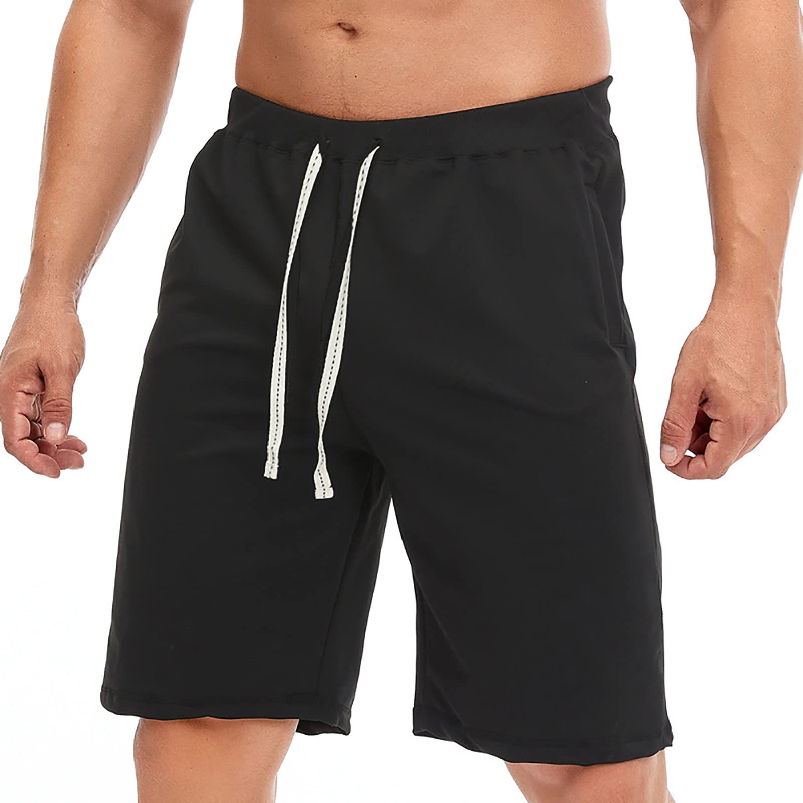 Men's Slim Fit Stretch Denim Shorts - Ripped Distressed Jean Shorts for Summer | Comfortable Casual & Fishing Shorts | Pack of 2 | Perfect for Outdoor Activities, Beach Trips and Streetwear Fashion