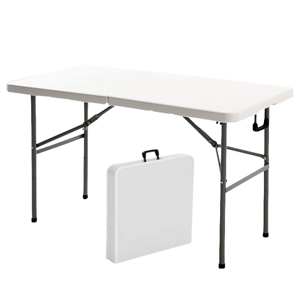 Guoguocy Folding Table - 6 Colors, Portable Dining Table for Home, Study, Outdoor, BBQ & Garden Use | Compact & Space-Saving Design (Color D)
