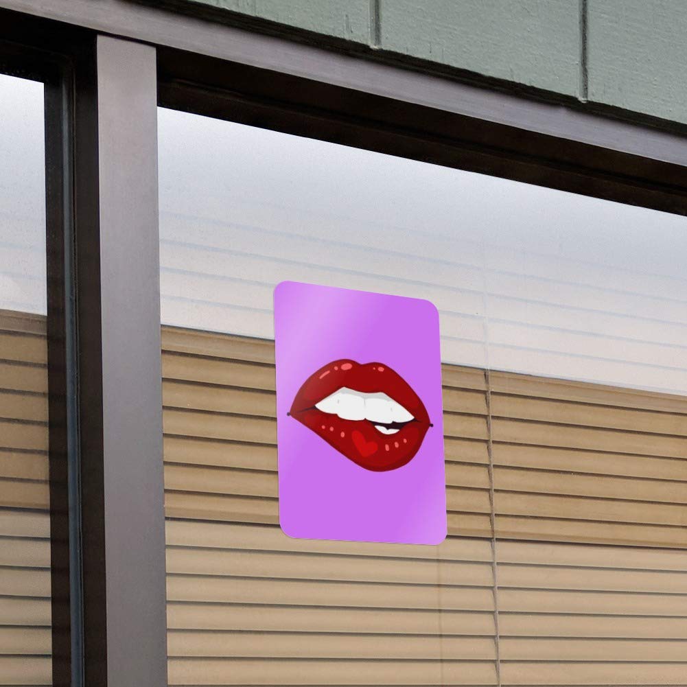 Seductive Luscious Bite Lip Art Print - Elegant Wall Decor for Home, Office & Business | Perfect for Living Room, Bedroom & Workspace Aesthetic