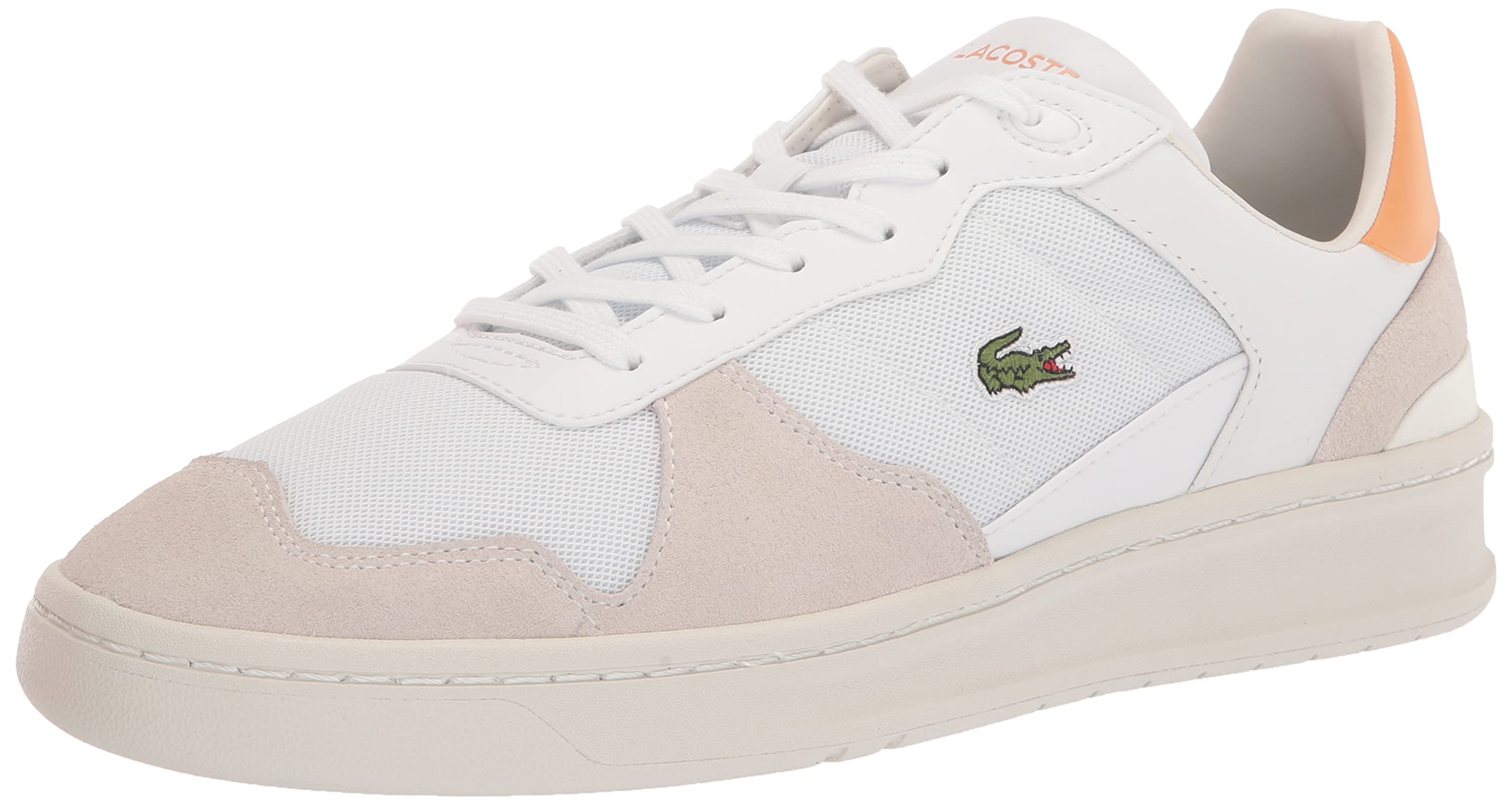 Lacoste Women's Perf-Shot Sneakers - Comfortable Casual White Tennis Shoes for Women | Perfect for Walking, Gym & Everyday Wear
