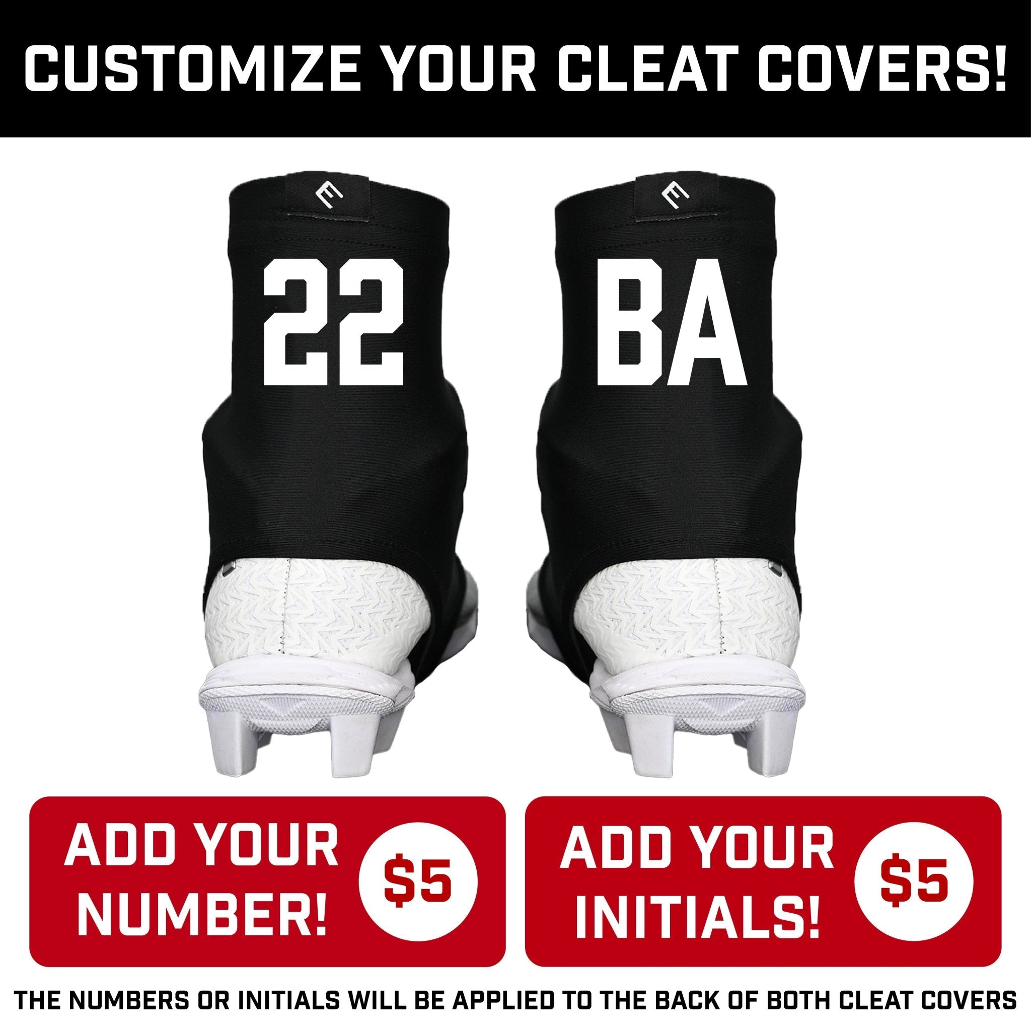 Shadow Old Glory Cleat Covers - Football Soccer Cleat Protectors for Turf & Grass - Perfect for Games, Practice & Field Training
