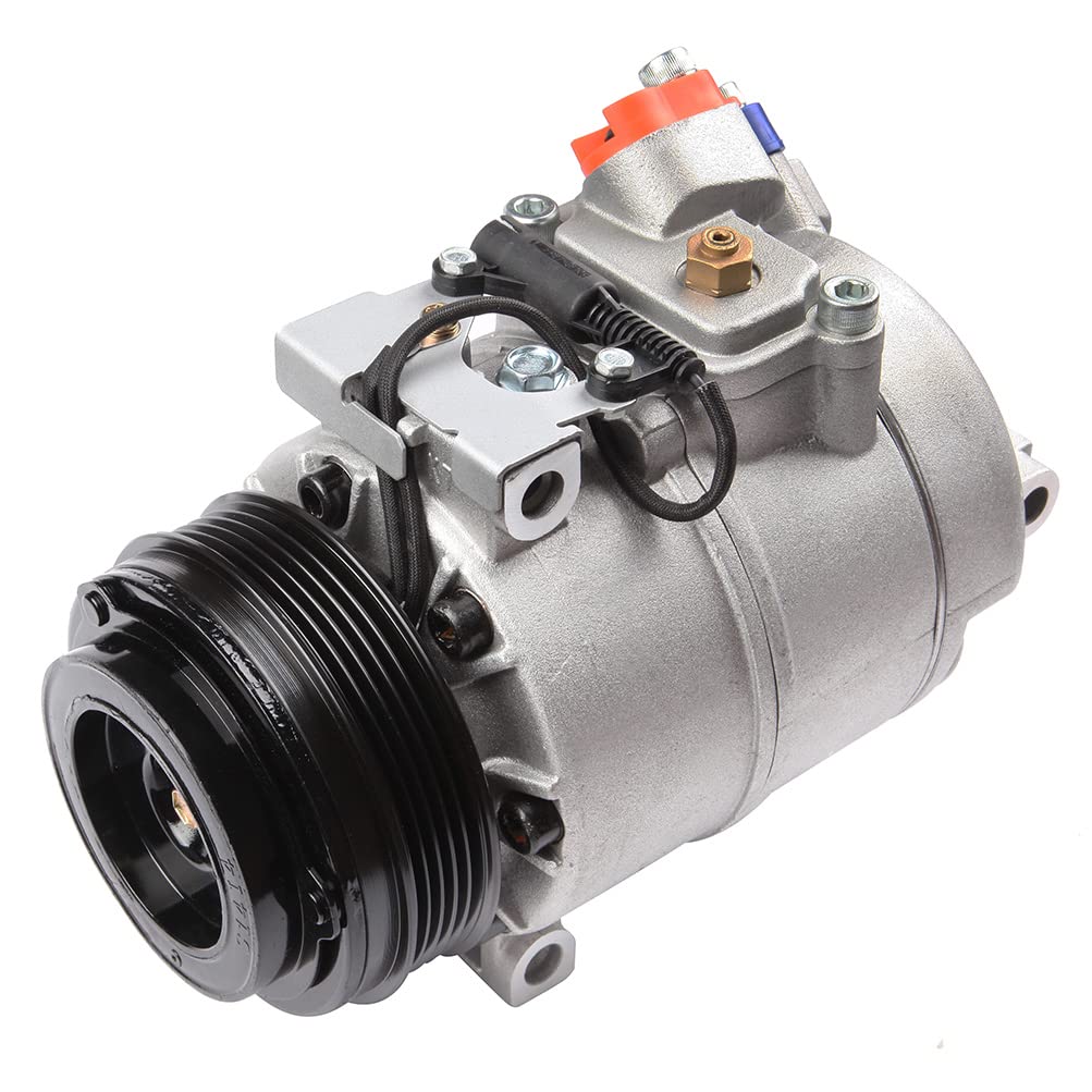 ECCPP AC Compressor Replacement for BMW 323Ci 323is 325Ci 328Ci 330i M3 Z8 (1997-2005) - 2.5L & 2.8L Air Conditioning Compressor with Clutch - Perfect for AC System Repair & Summer Cooling