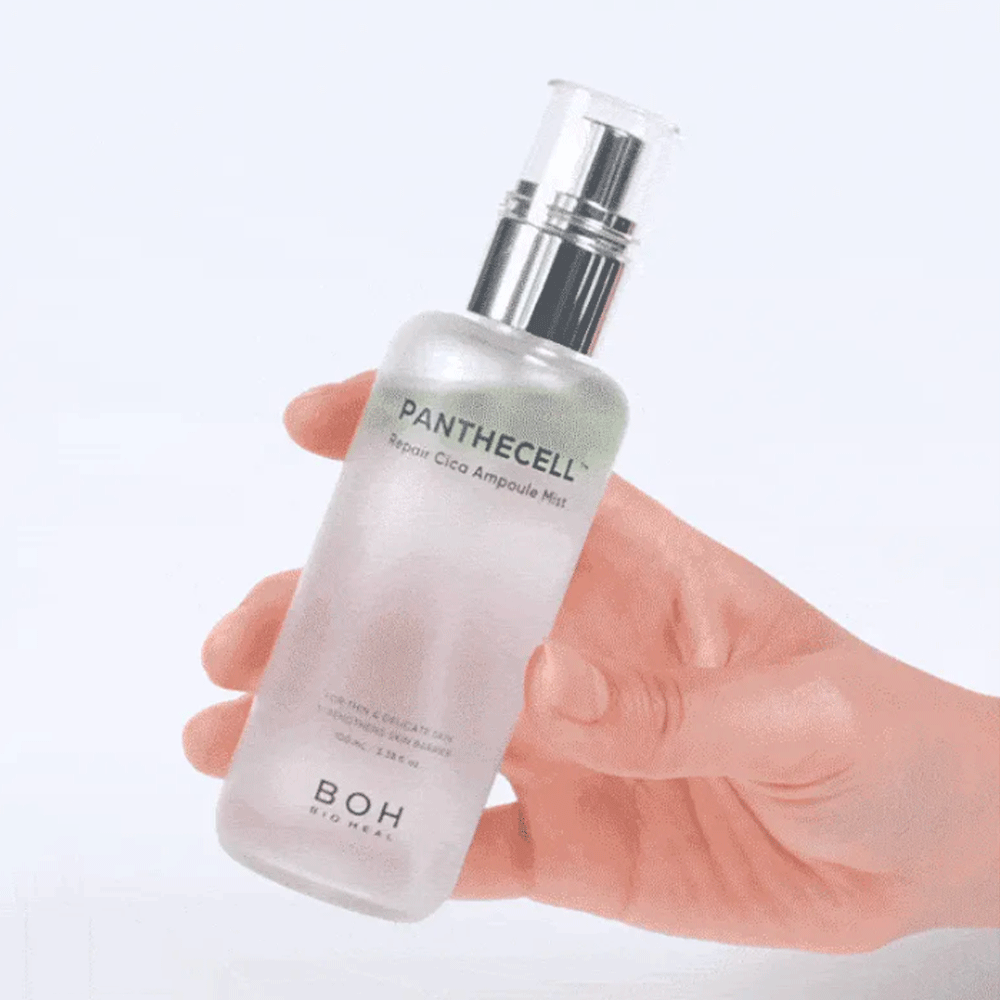 BIOHEAL BOH Panthecell Repair Cica Ampoule Mist 100ml - Soothing Facial Spray for Sensitive Skin & Redness Relief - Perfect for Post-Treatment Care & Daily Hydration
