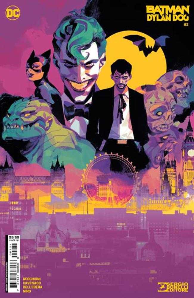 Batman Dylan Dog #2 (Of 3) Cover B Gigi Cavenago Variant - Comic Book Collectors Edition - Perfect for Display & Investment