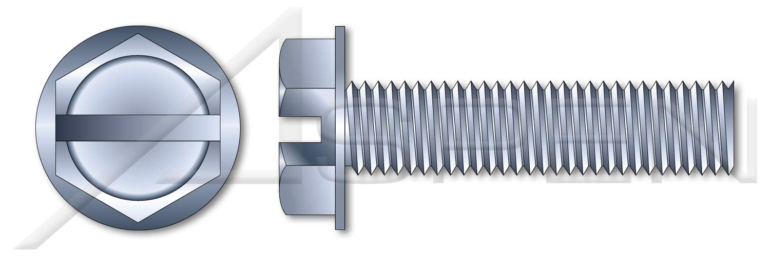 700 Pcs #10-24 x 4 Inch Machine Screws with Hex Washer Head, Slotted Drive, Fully Threaded, Zinc Plated Steel - Ideal for DIY Projects, Furniture Assembly, and Automotive Repairs